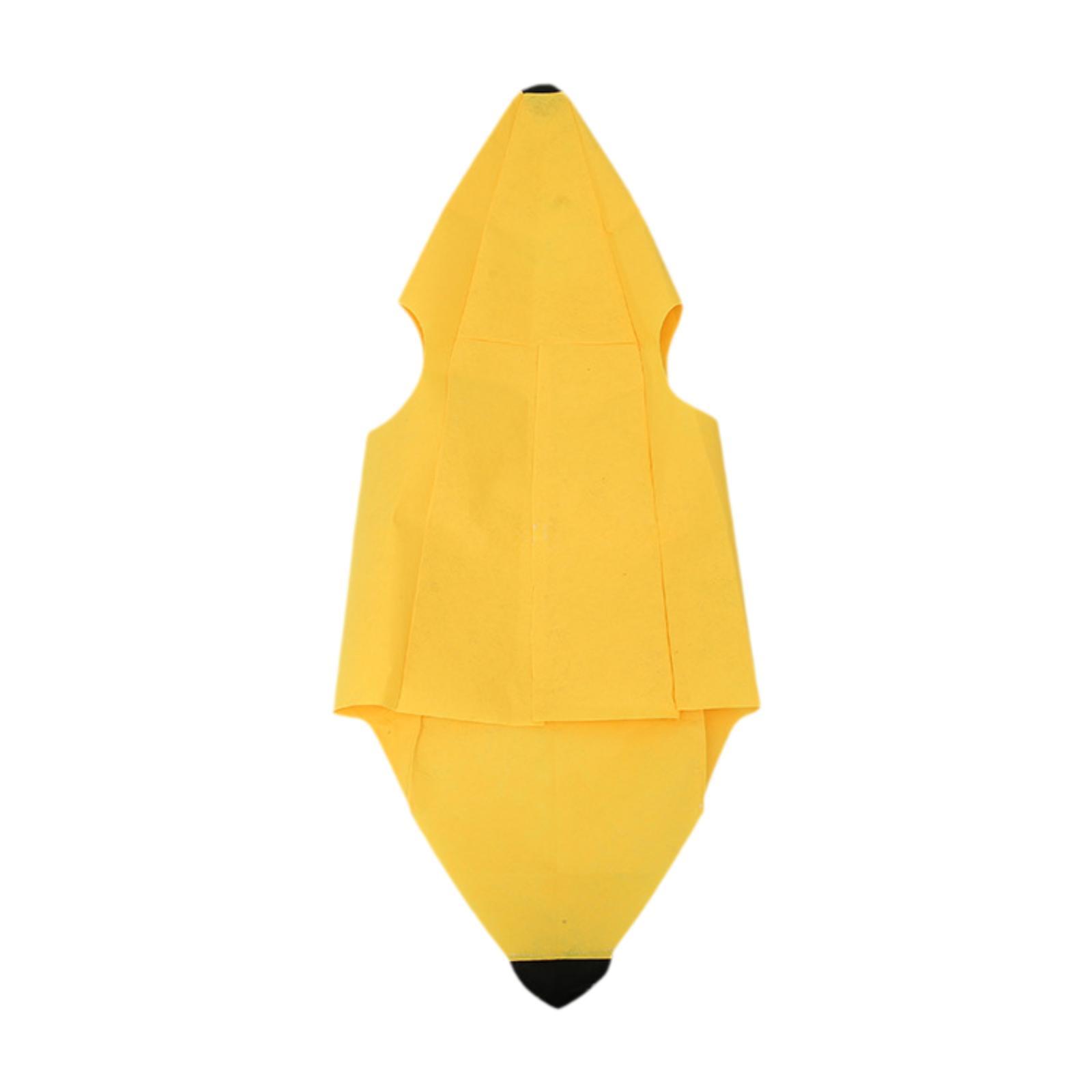 Banana Costume Lovely Kids Fruit Costume for Masquerade Holiday Pretend Play