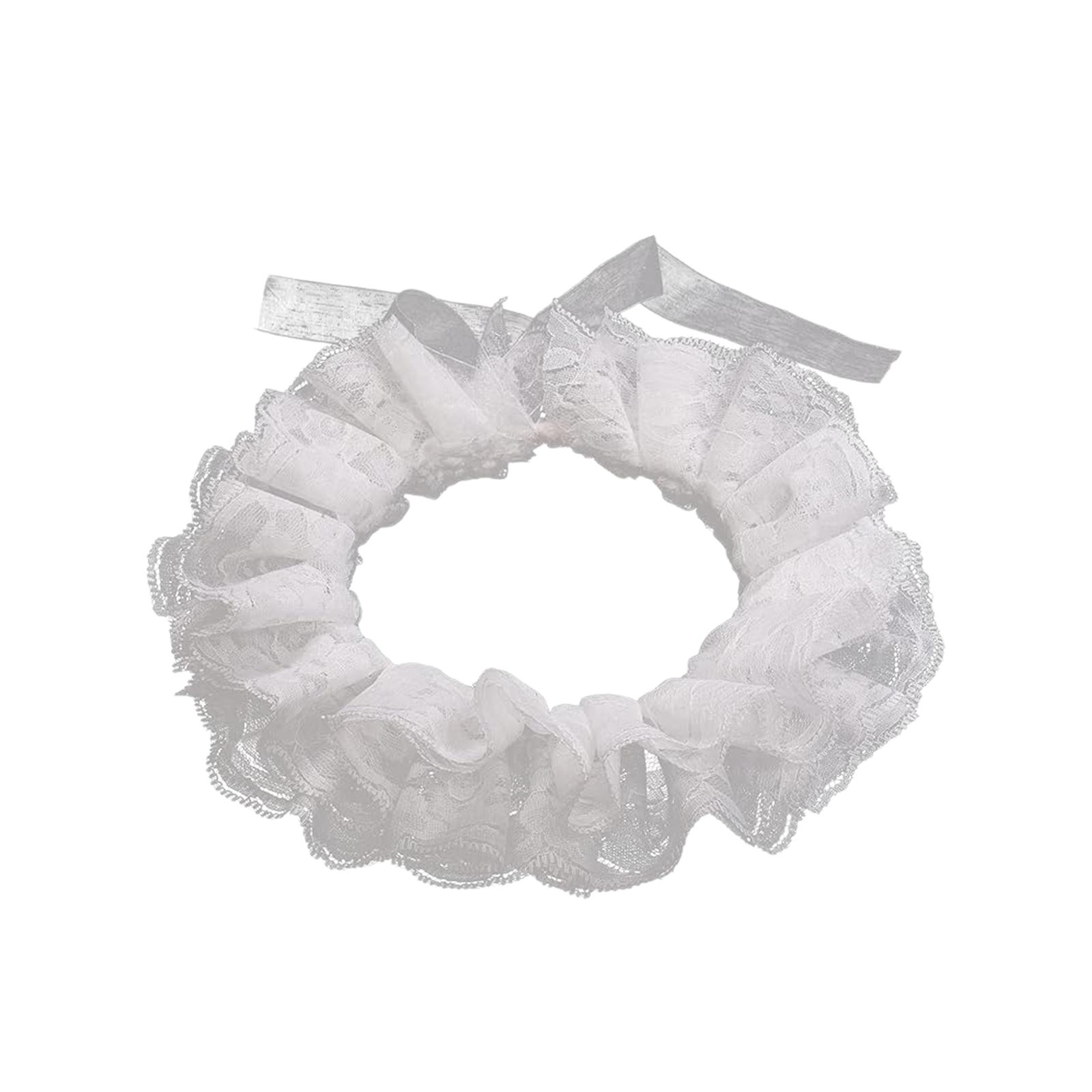 Lace Ruffled Collar
