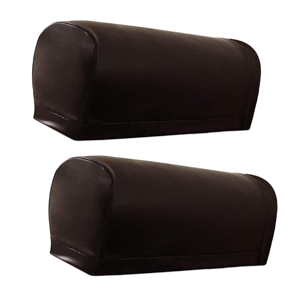 PU Leather Armrest Covers