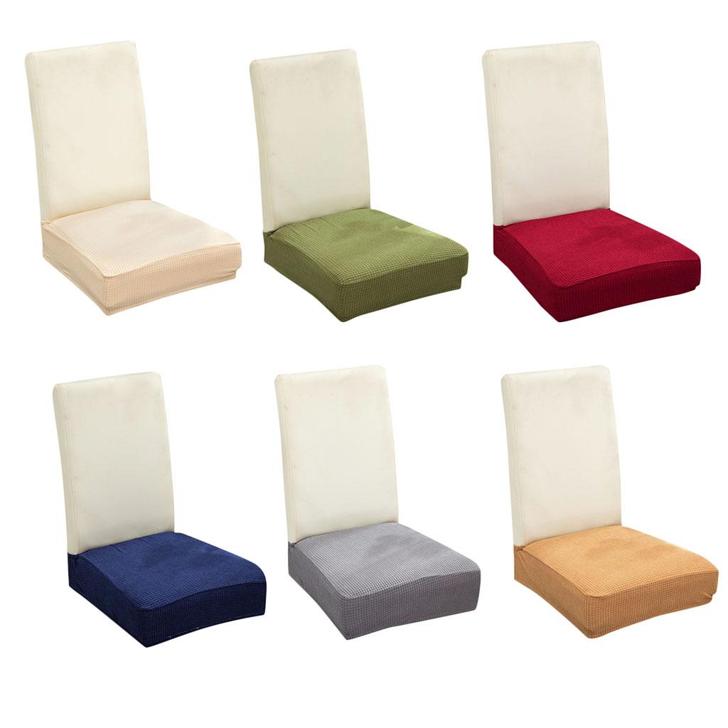 Stretchy Chair Cover Washable Seat Slipcover Stool Case for Hotel Dining