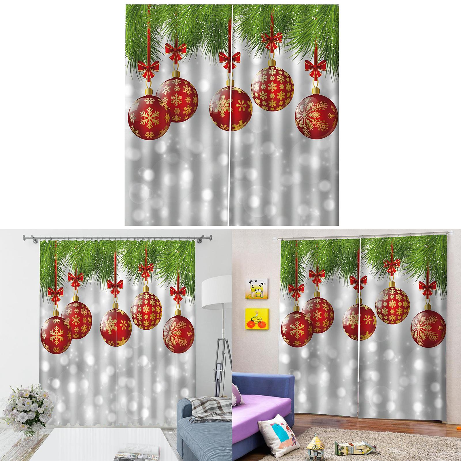 2pcs Bathroom Shower Curtain Fashion Fabric Bath Curtain Waterproof Style1