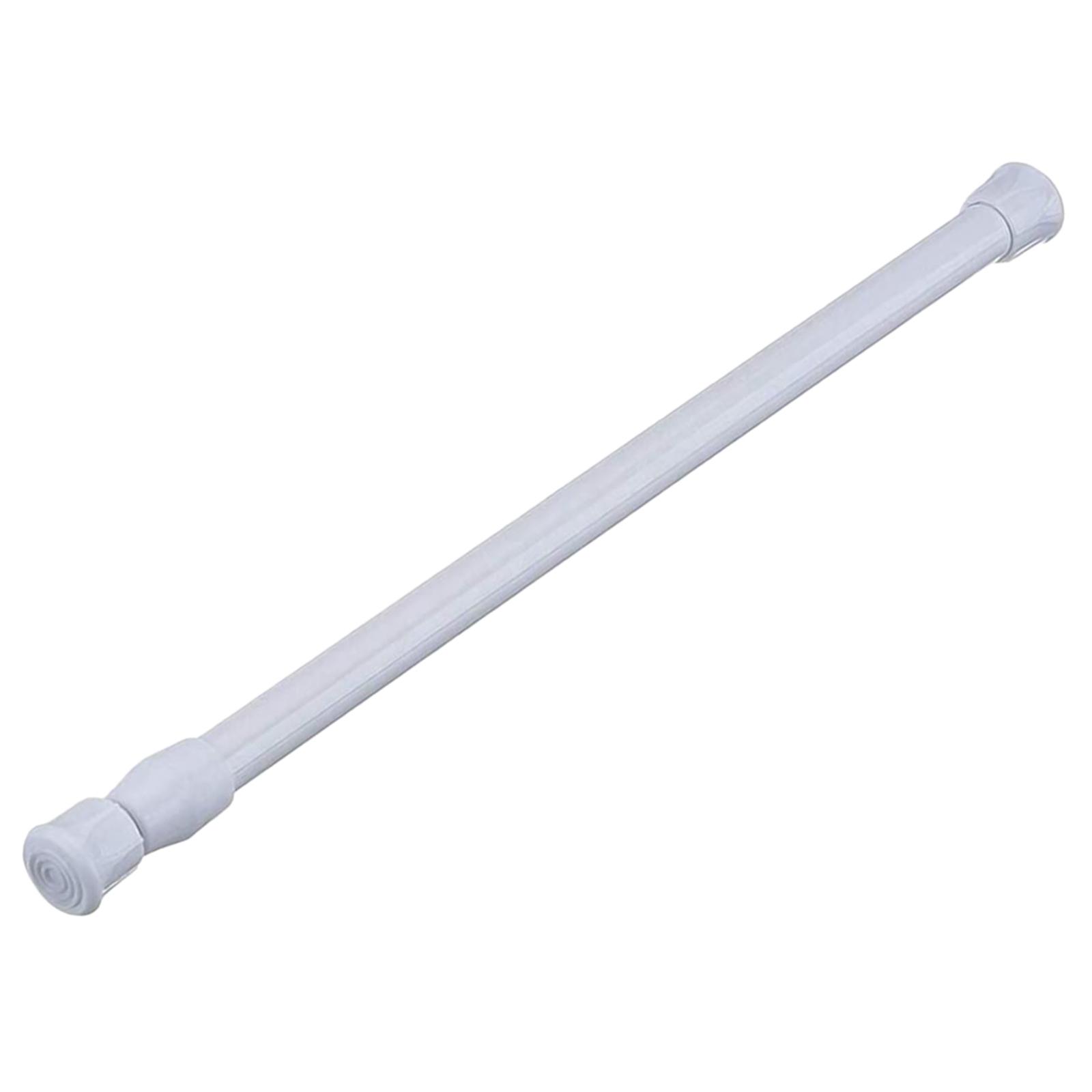 Telescoping Curtain Rod White 40-70cm