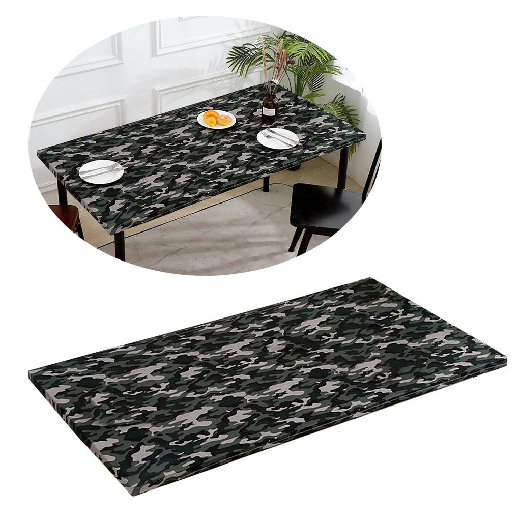 Rectangular Polyester Table Cloth Wedding Home Tablecloth 244x76CM Style D