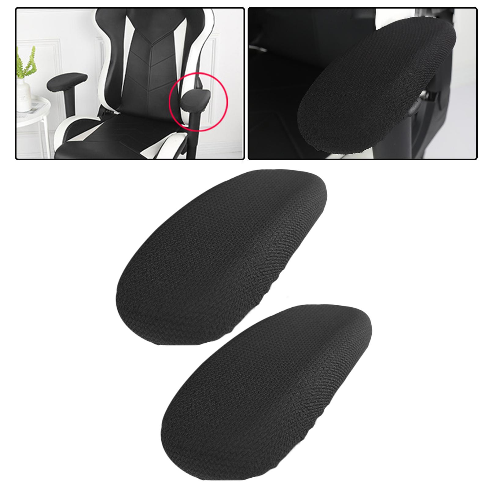 Computer Chair Cover Elastic Stretch for Office Chair, Machine Washable Black