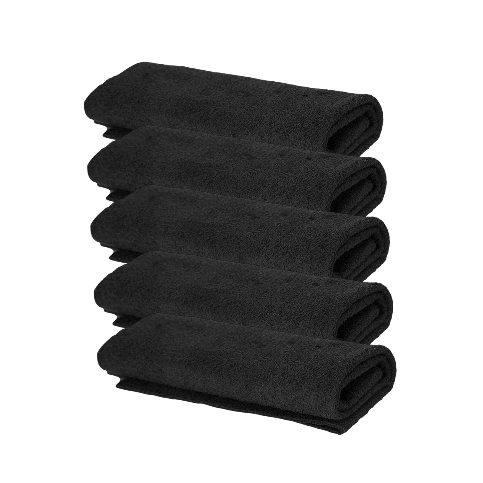 5Pcs Felting Cleaning Cloth Reusable Dust Removal for Metal Windshield Bathroom