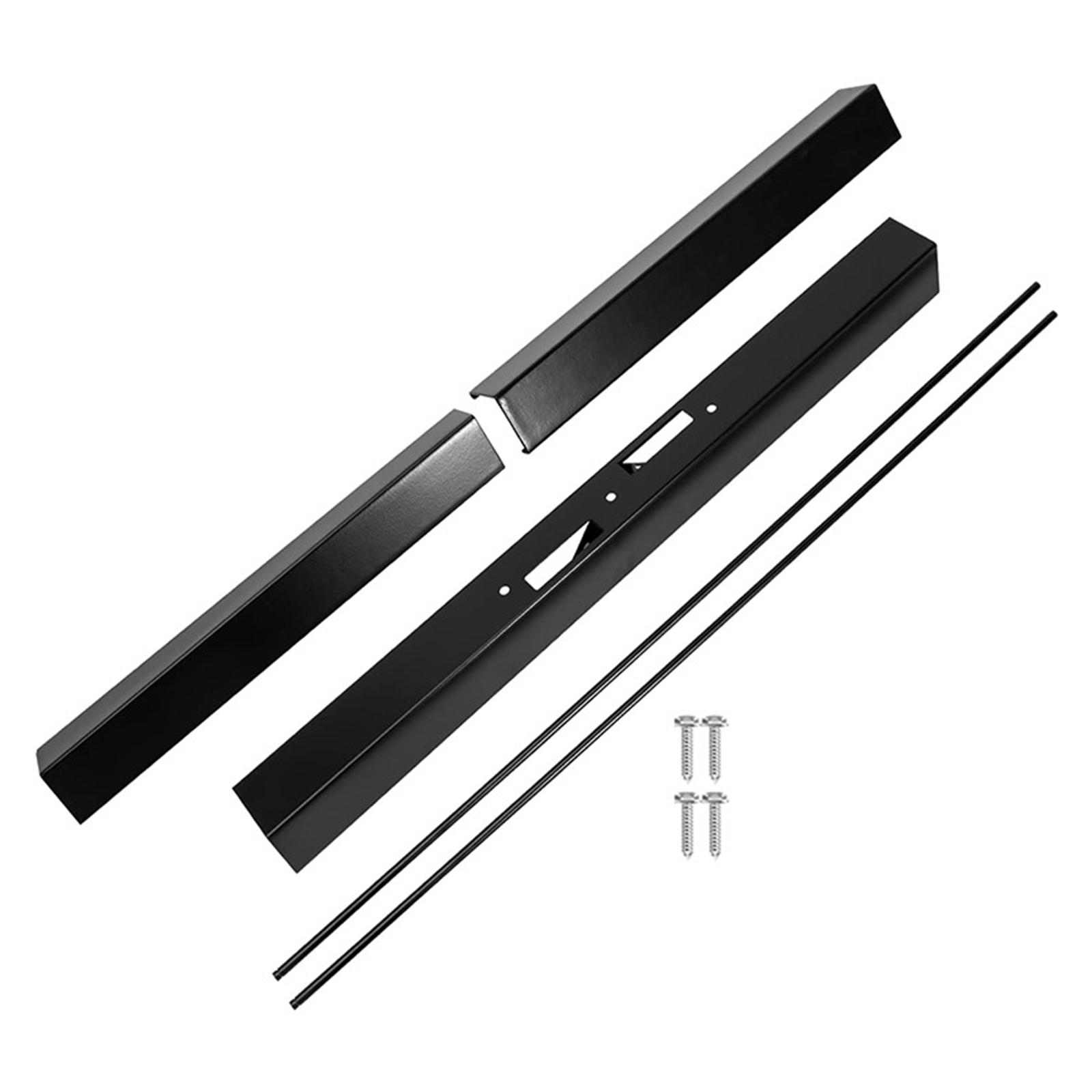 Curtain Rod Kit Black