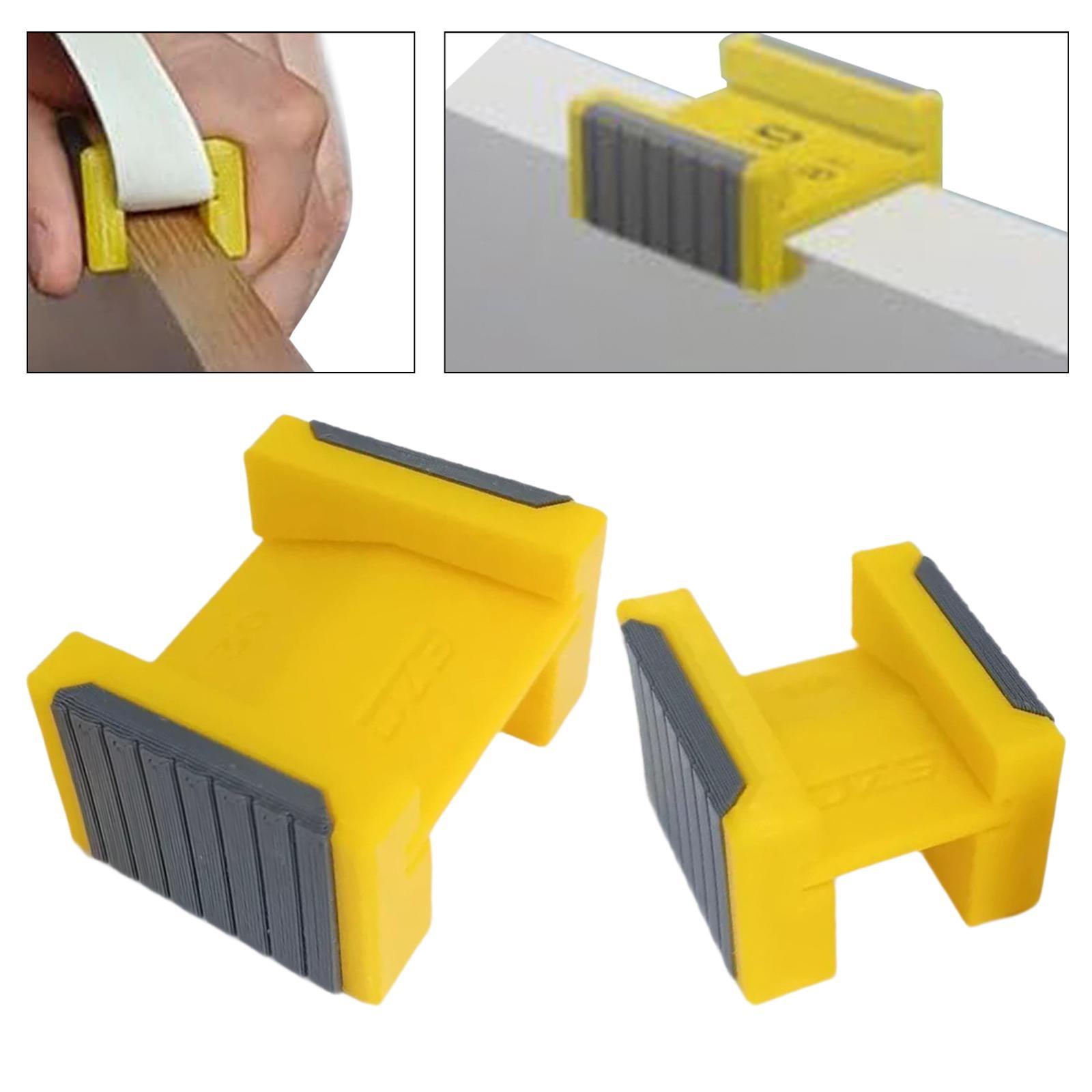 2Pcs Edge Tape Holder Edge Tape Straightener Edge Banding Apply Tool
