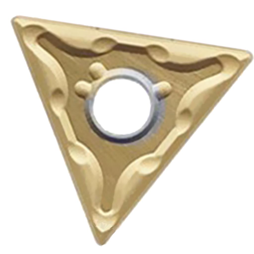 Carbide CNC milling cutter Steel parts Gold TNMG16404