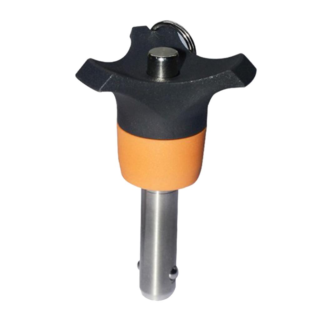Steel Quick Release Ball Lock Pin Plug Pin Dia 6mm DIY Tools Accessory
