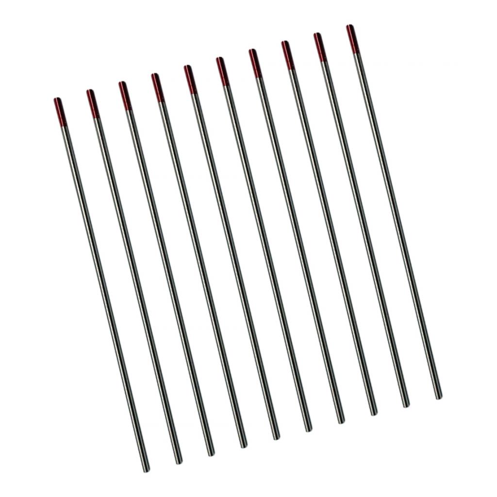 10pcs Tig Welding Tungsten Needle Tungsten Electrode Rod 150mm 2.4mm