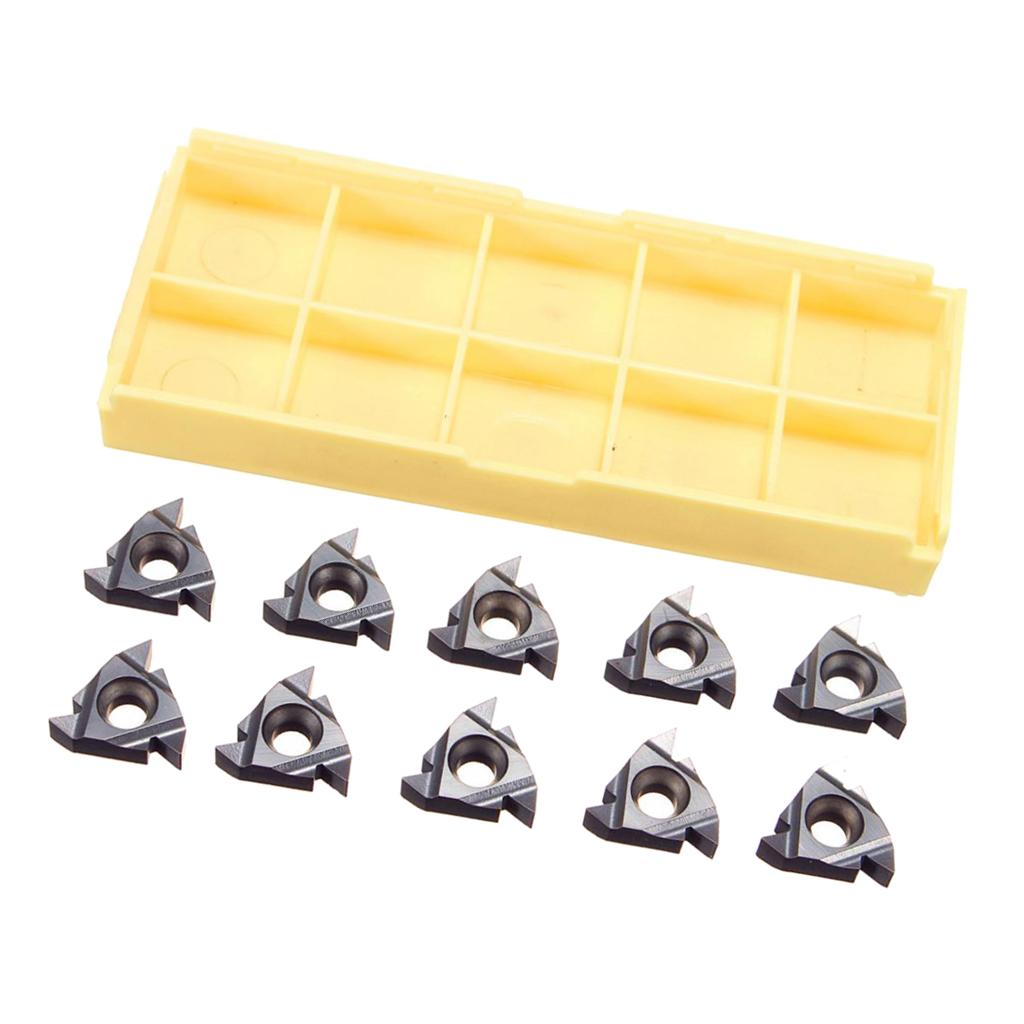 10x16ER AG55 Carbide Threading Inserts for Stainless Steel Turning Tool