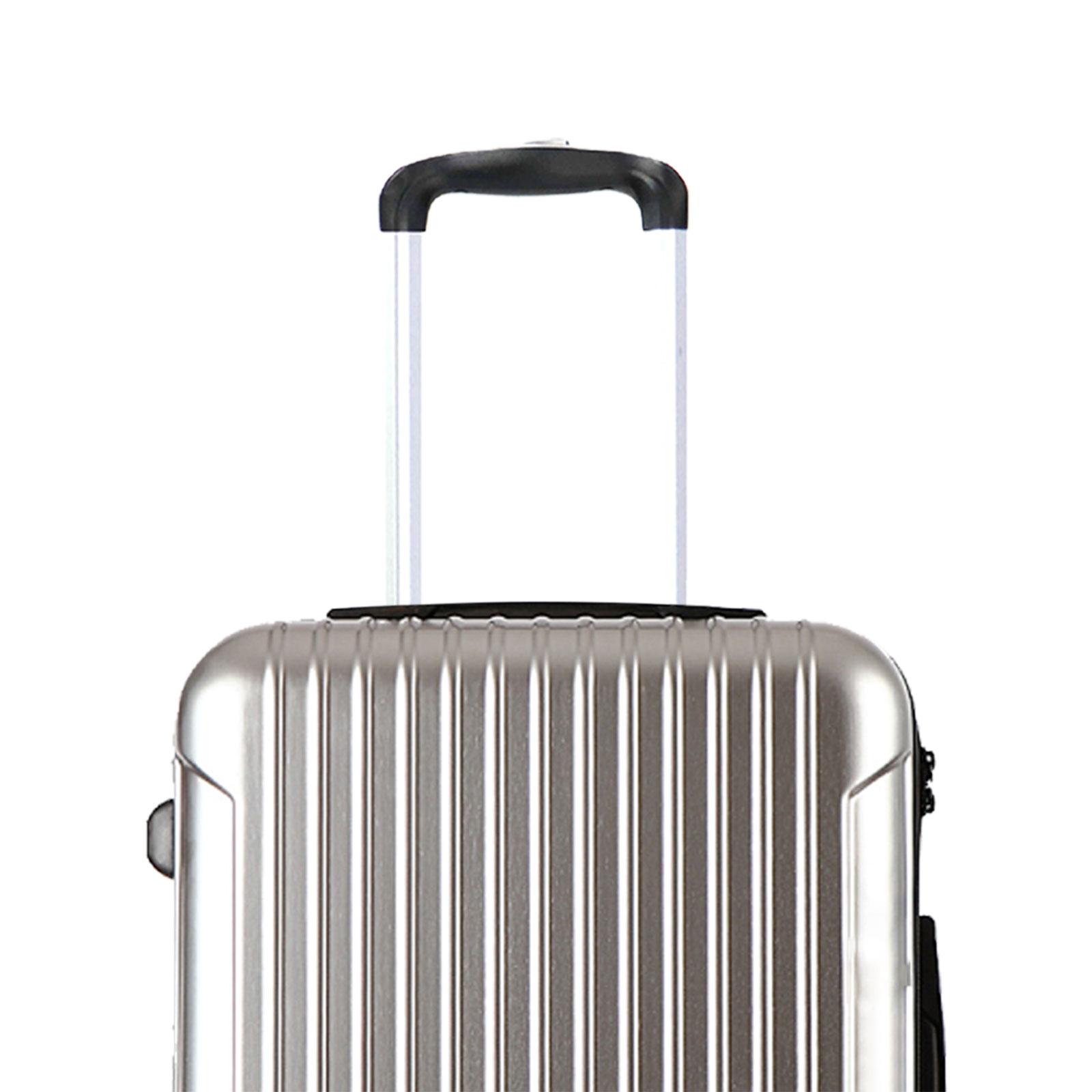 Luggage Telescopic Handle Hardware Trolley Bag Rod Aluminum Pull Drag Handle 24inch