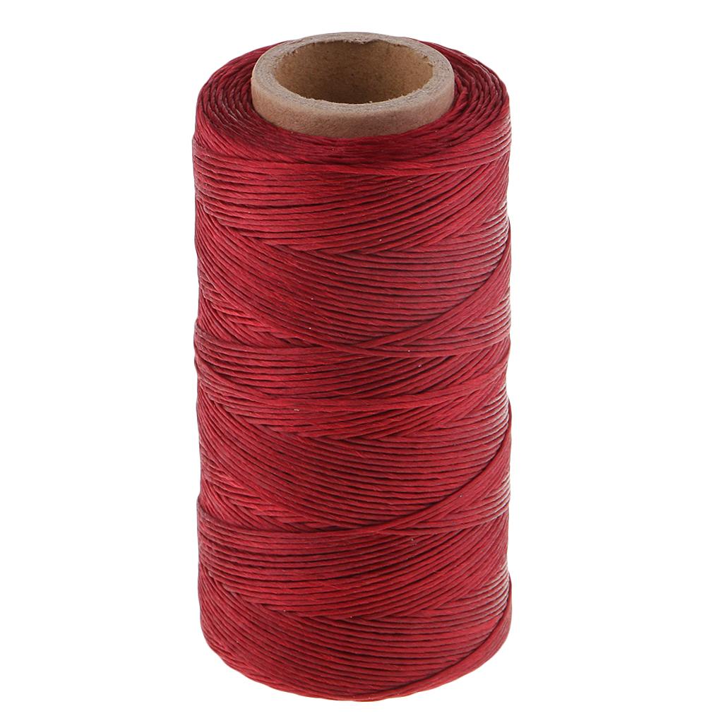 0.8mm Round Strong Sewing Thread Waxed String for Jeans Hand Stitching