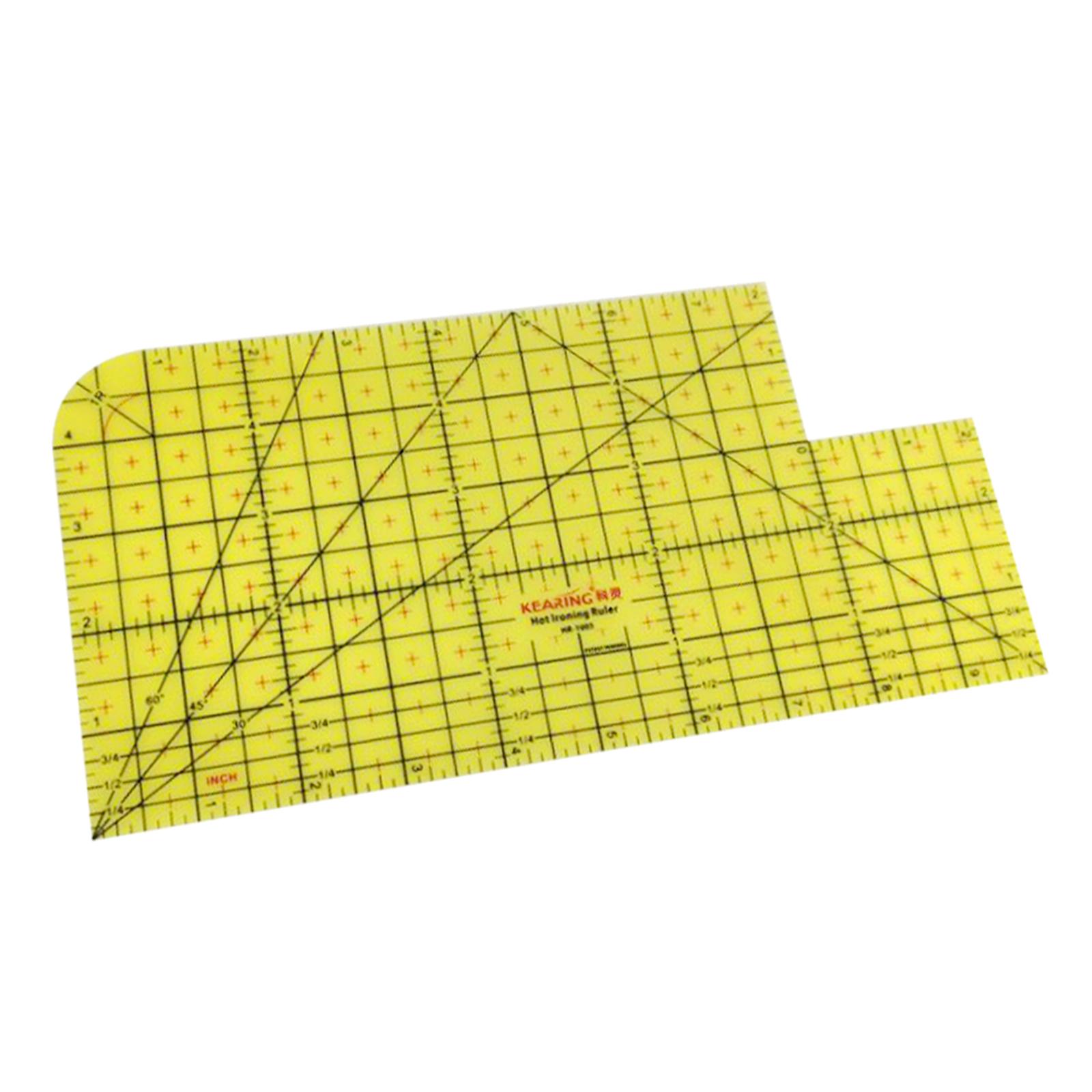 Ironing Ruler Quilting Guide