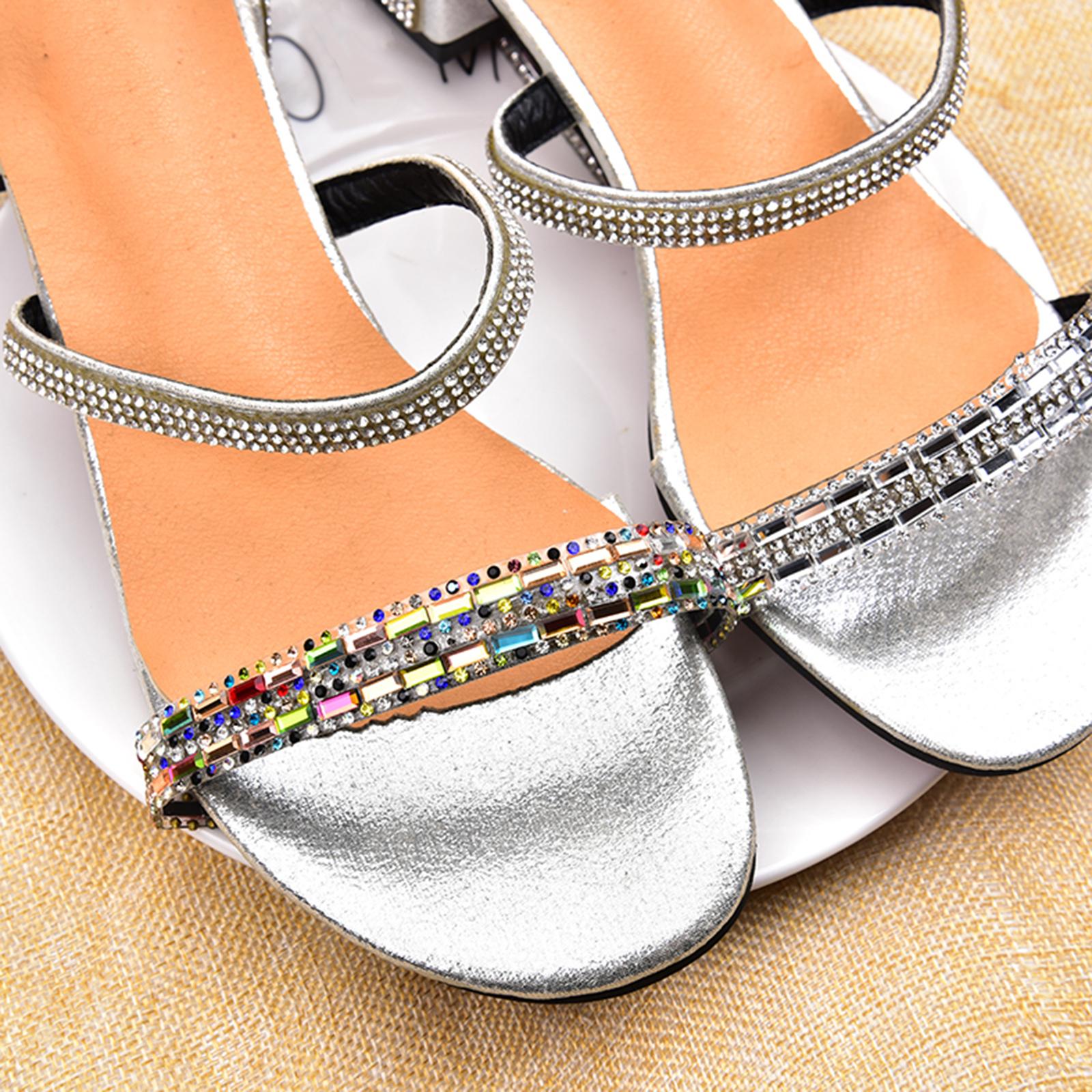 2 Rows Crystal Glass Diamond Lace Ribbon Trim Sewing and Embellish White