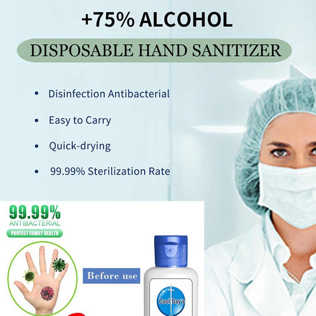 Portable Hand Sanitizer Traveling Hands Cleaner Cleaning Liquid Soap 100ML