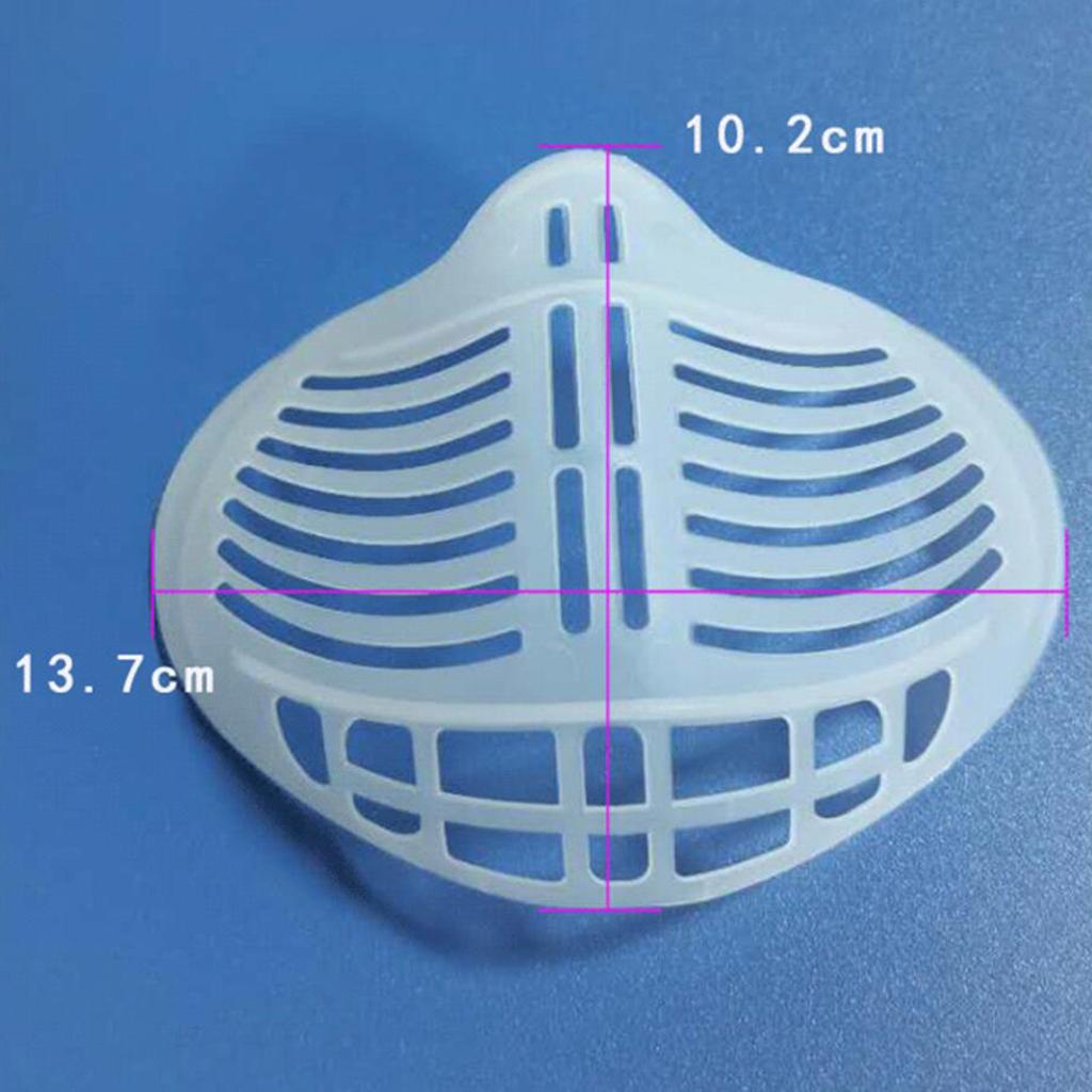 Reusable 3D Face Inner Support Frame Nose Breathing Space 20 Pieces