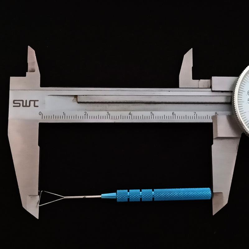 Titanium alloy Double Eyelid Designer Simulator Triangle Probe Eye Makeup