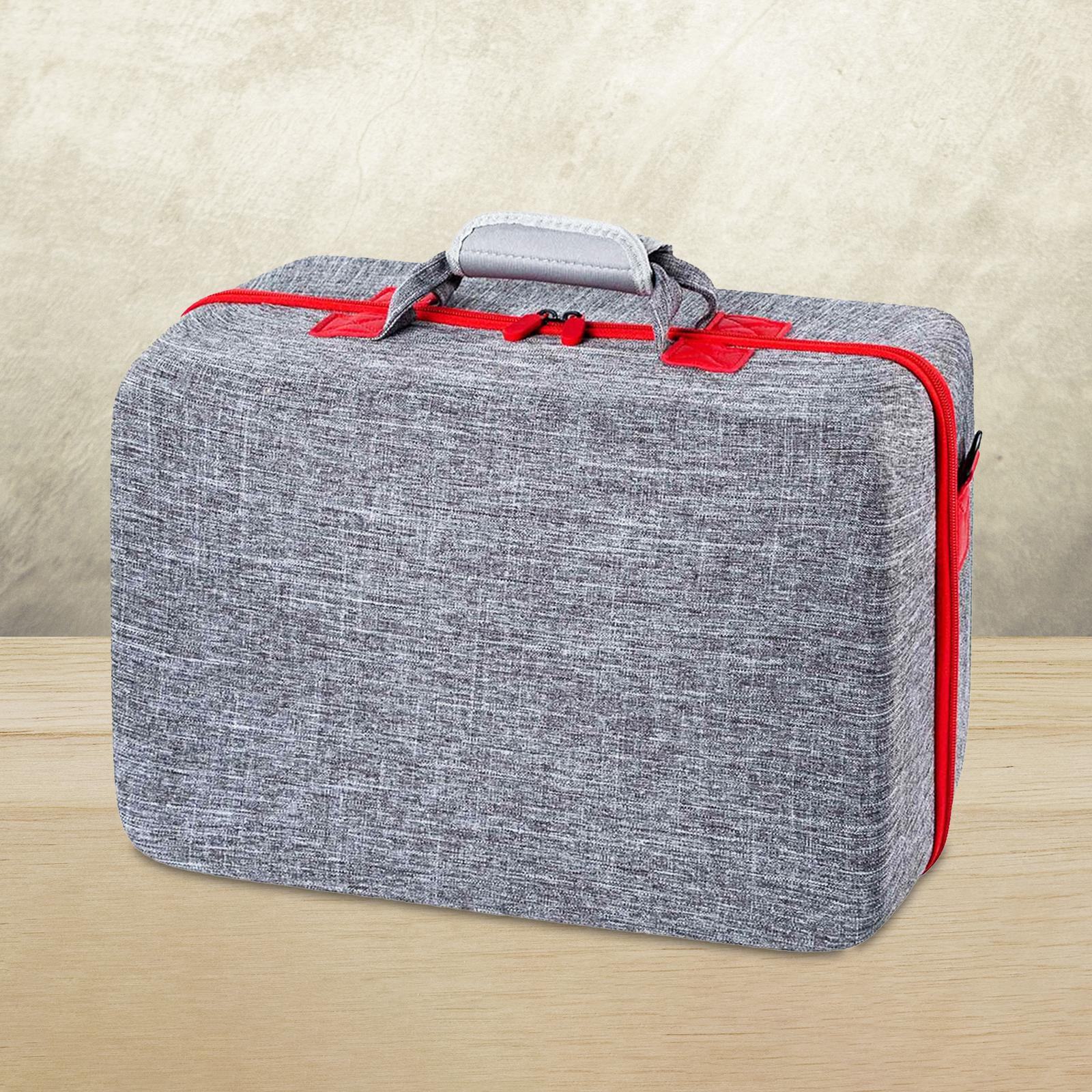 Carrying Case Scratch Resistant Protective Case for Console Controllers Base Gray