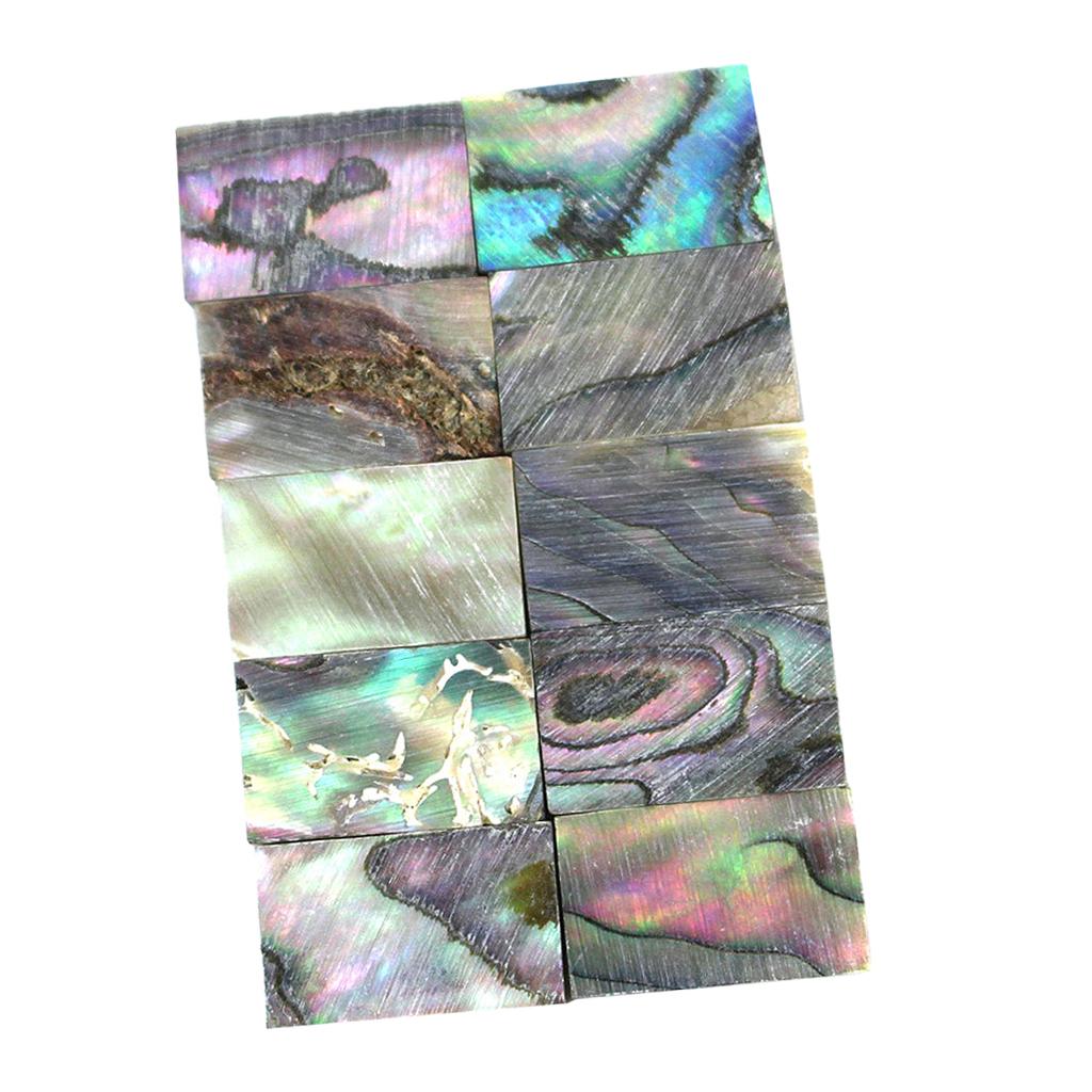 2x10 Fingerboard Dots Shell Inlay Material for Guitar Mandolin Banjo Fretboard