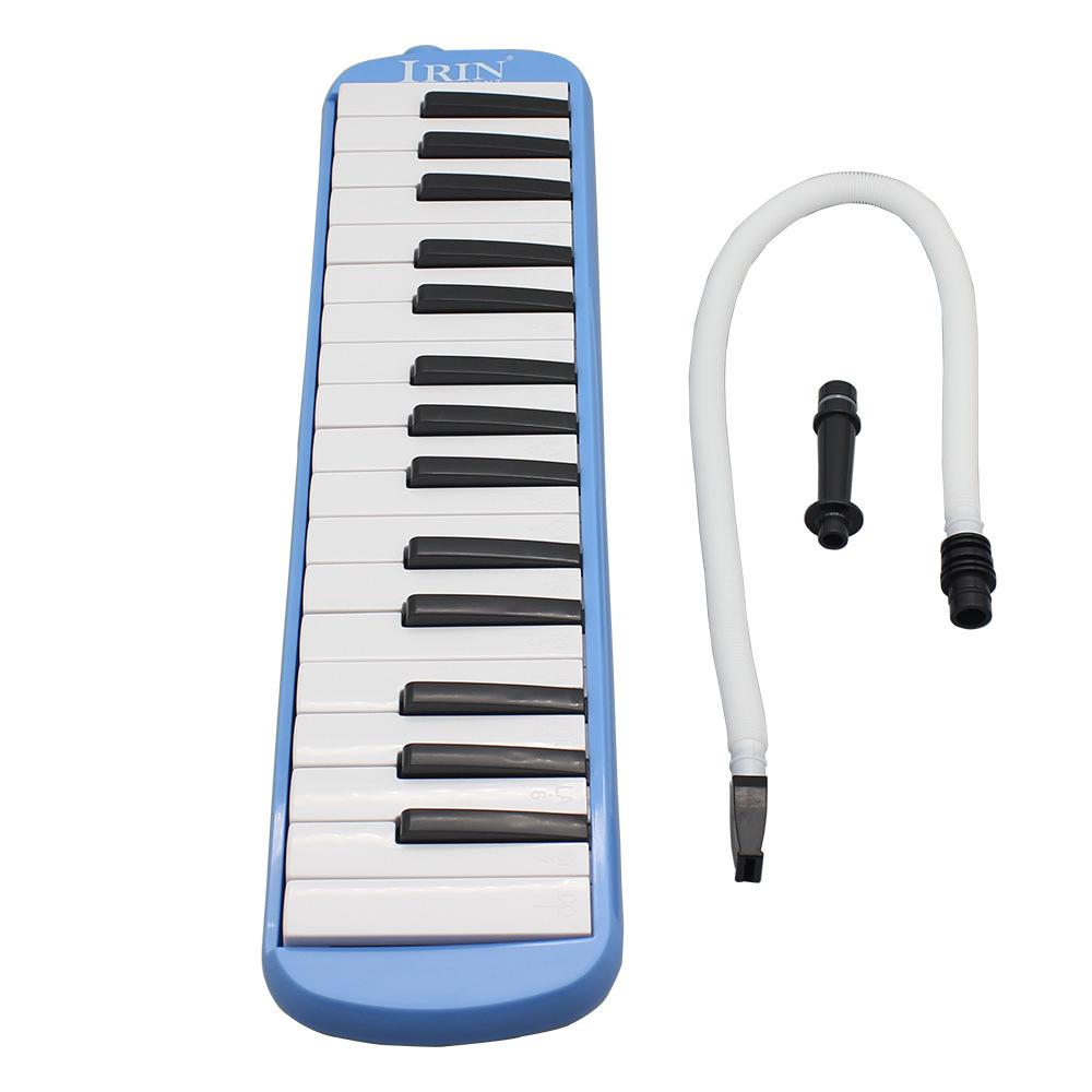 New 32 Piano Keys Melodica with Carrying Bag Blue