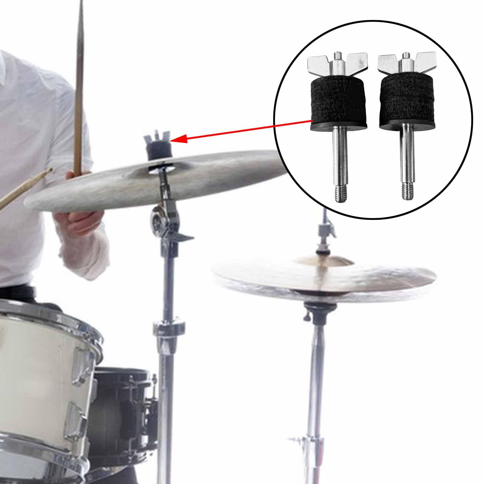 Mini Cymbal Stacker Metal Screw for Drum Cymbal Percussion Solid Universal