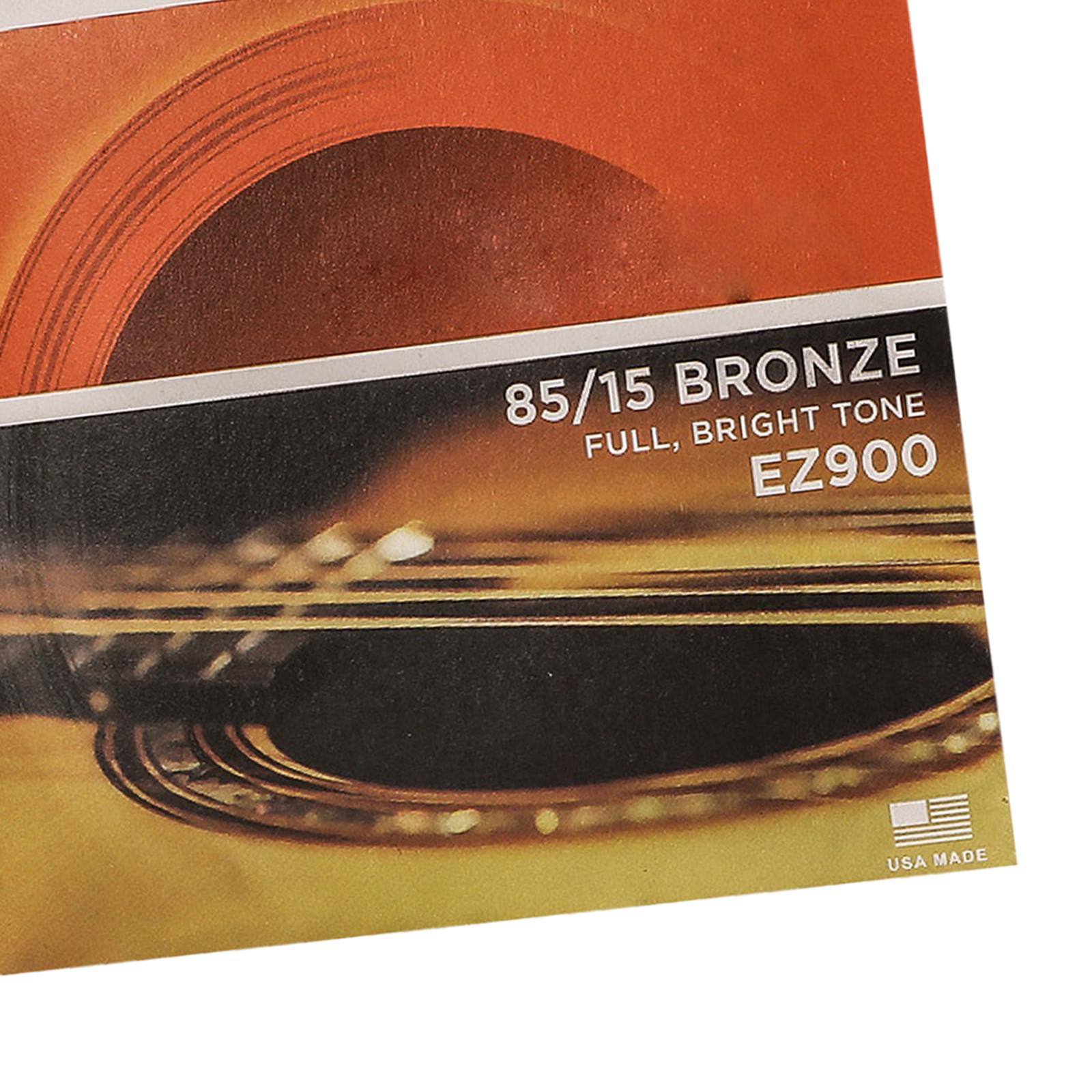 Beginner Acoustic Guitar String Universal for Spare Parts Components Devices EZ900