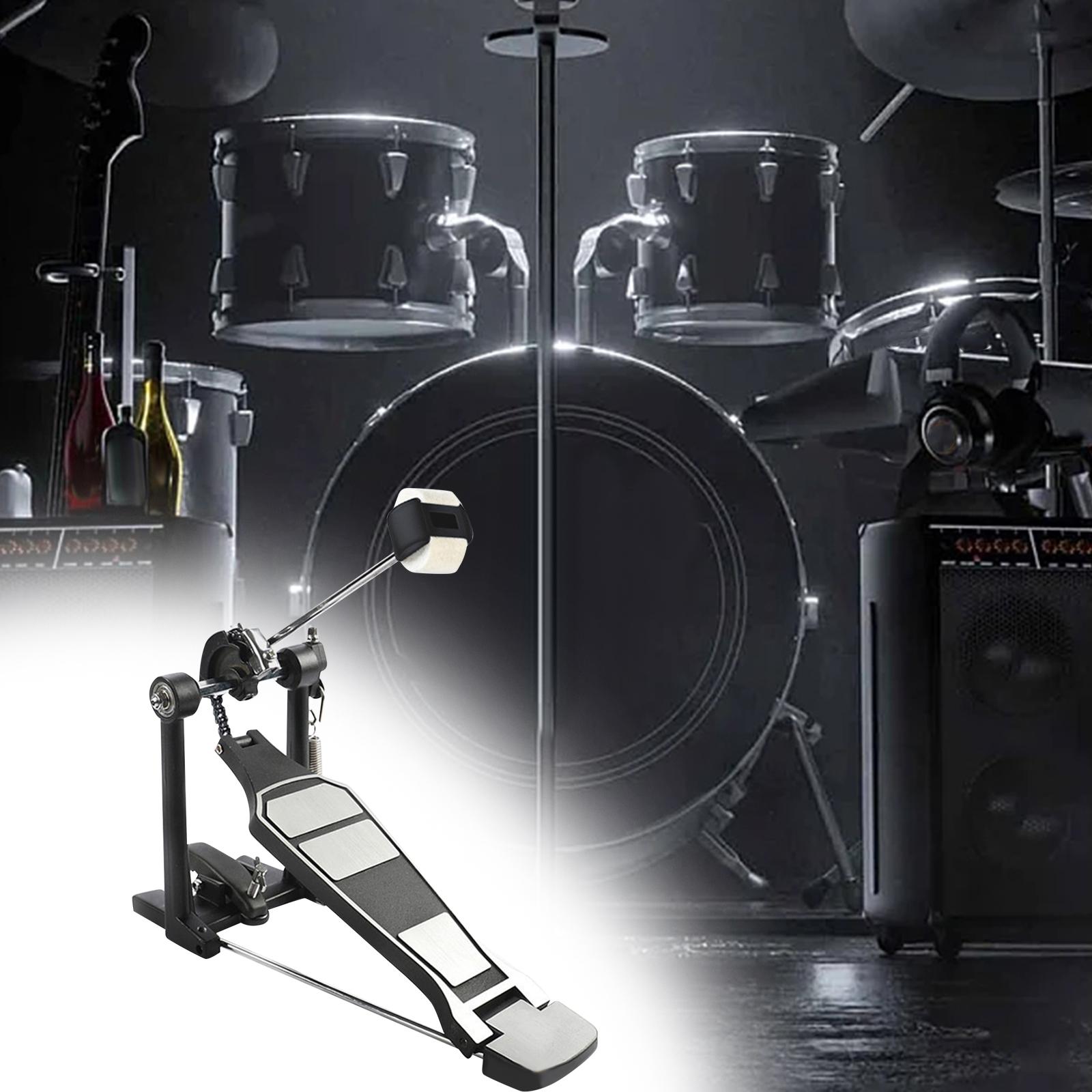 Single Foot Pedal Durable Drum Practice Percussion Hardware for Pro Drummers
