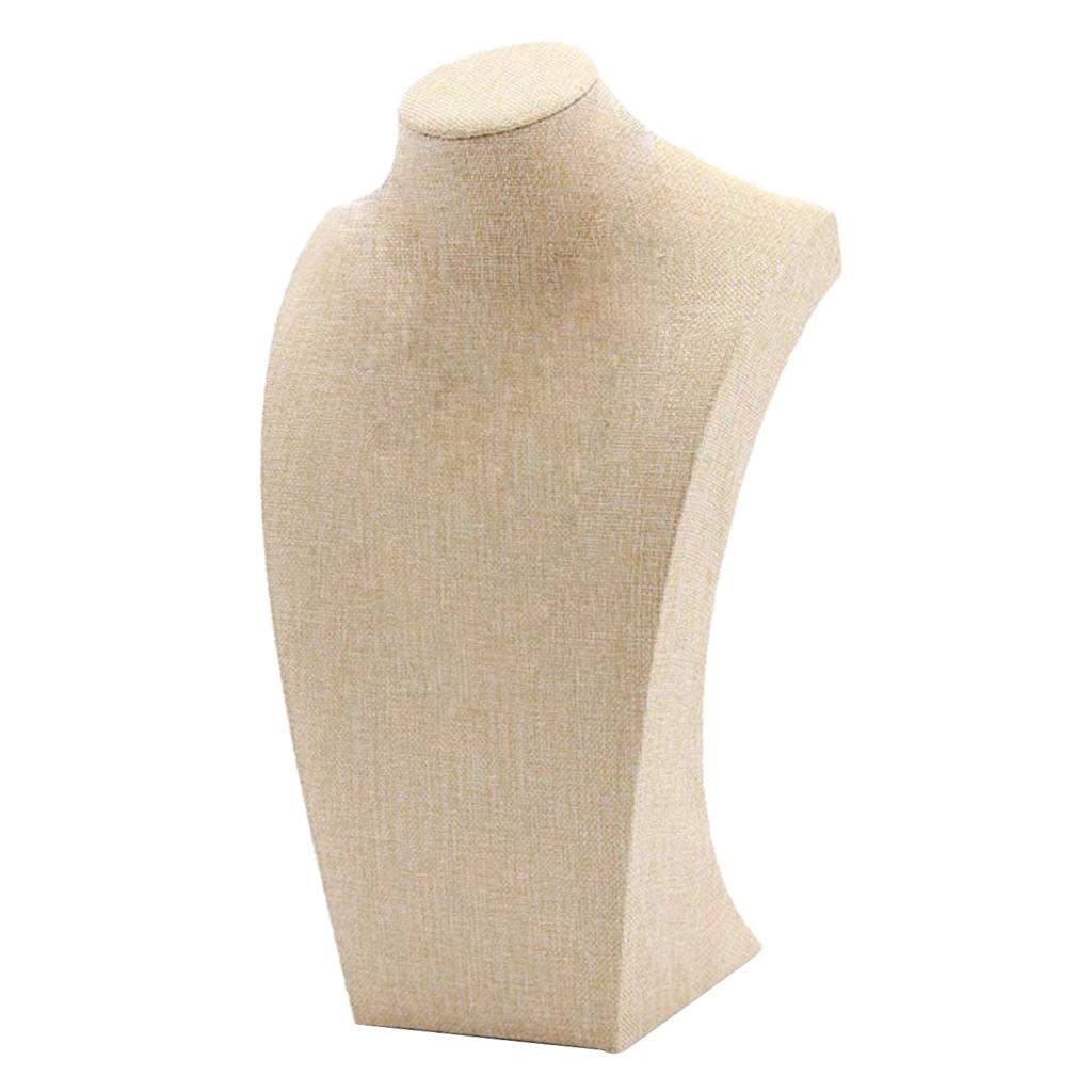 Necklace Pendant Display Bust Mannequin Stand Holder Rack, 115*200&205*340mm