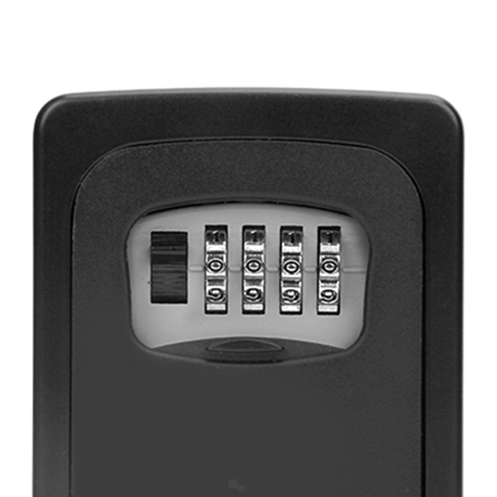 New Wall Mount Key Box & 4 Digit Combination Home Security Lock Safe ...