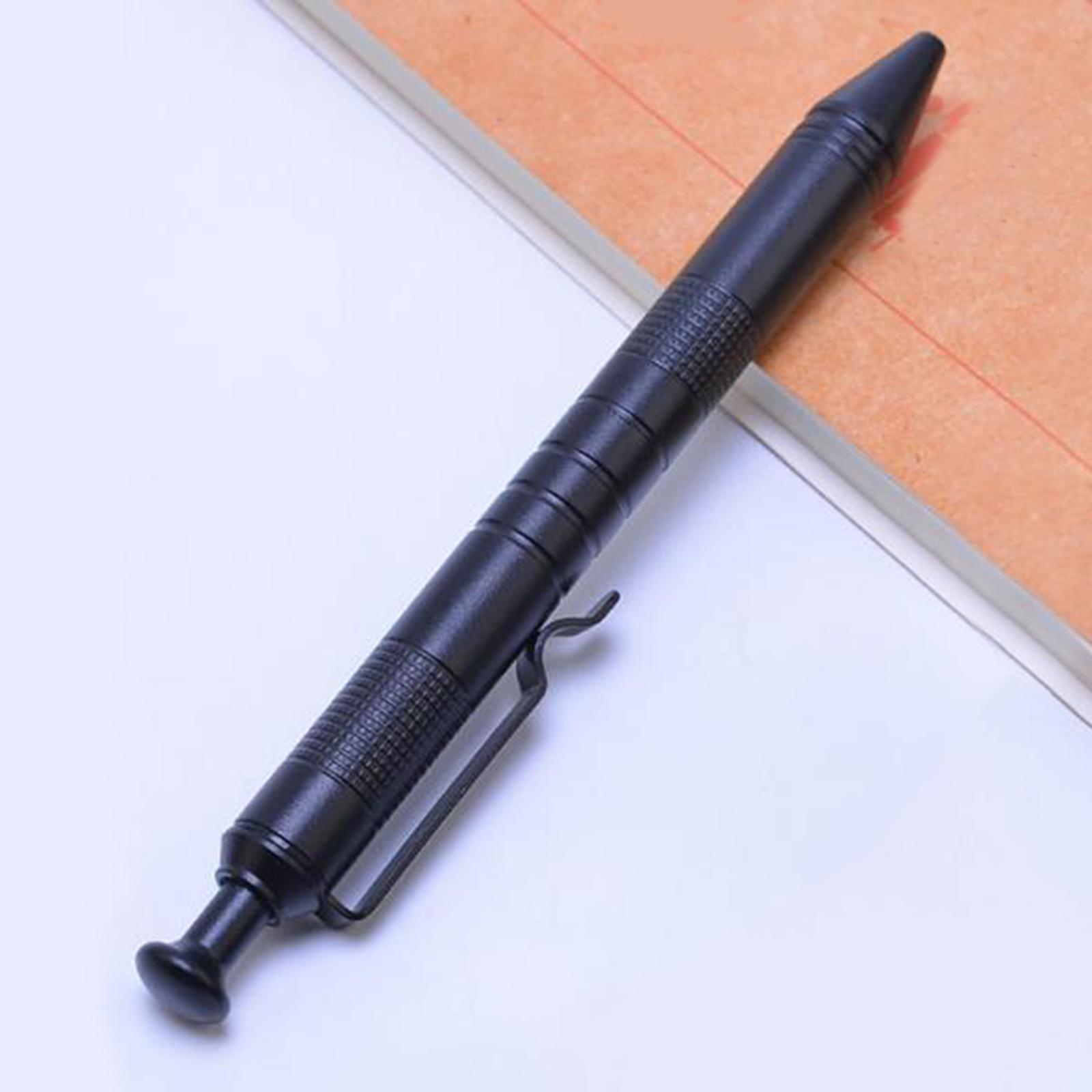 Signatures Personal Pen Defensa Pocket Portable Survival Durable ploy Black