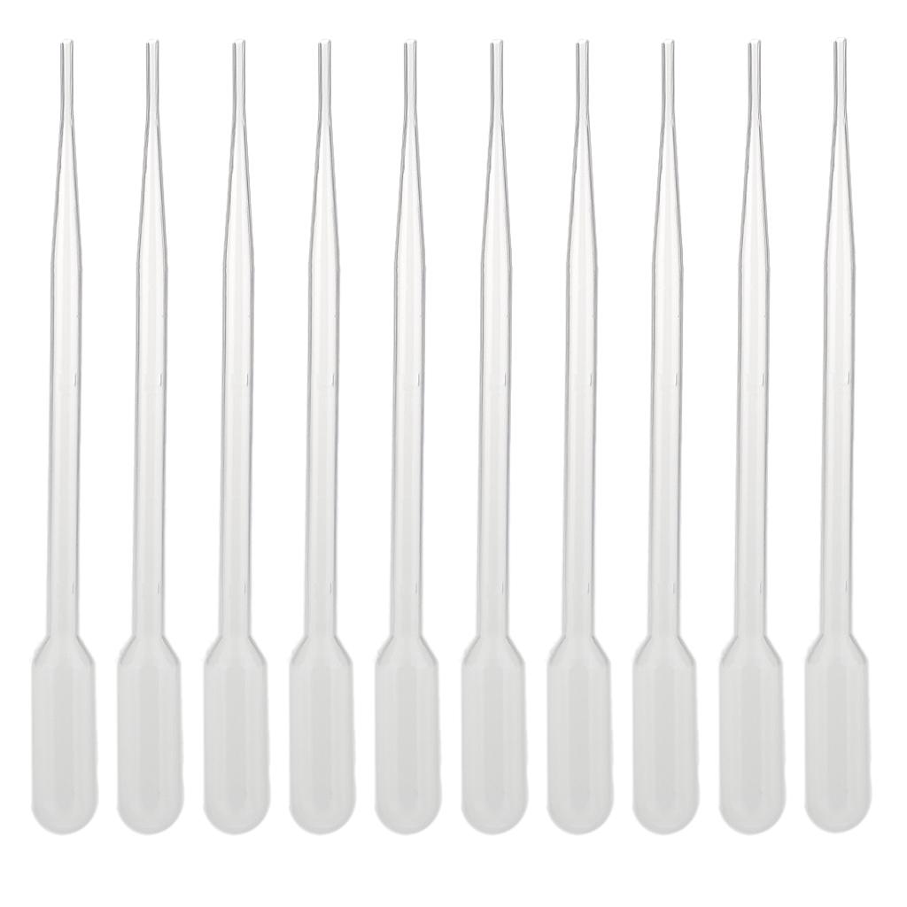 10pcs 2ml Precise Graduated Liquid Transfer Pipettes.