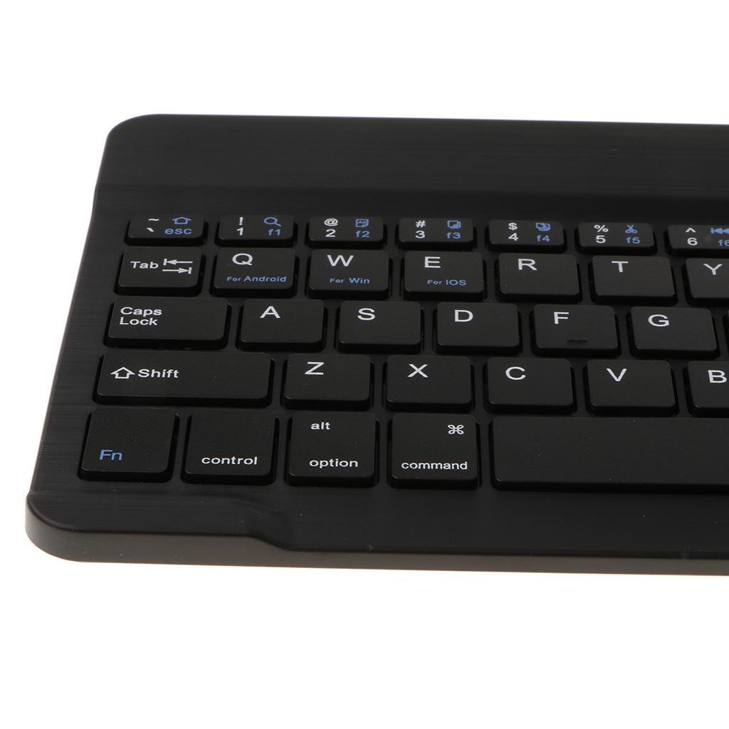 Drahtlos Bluetooth QWERTY Keyboard Ergonomische Tastatur