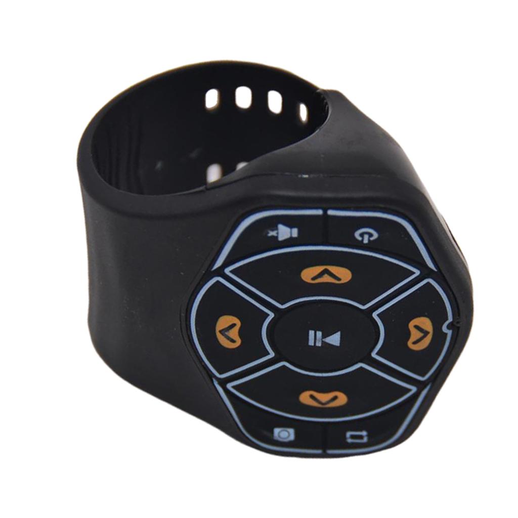 Bluetooth Remote Control Steering Wheel Media Button for Apple or Android