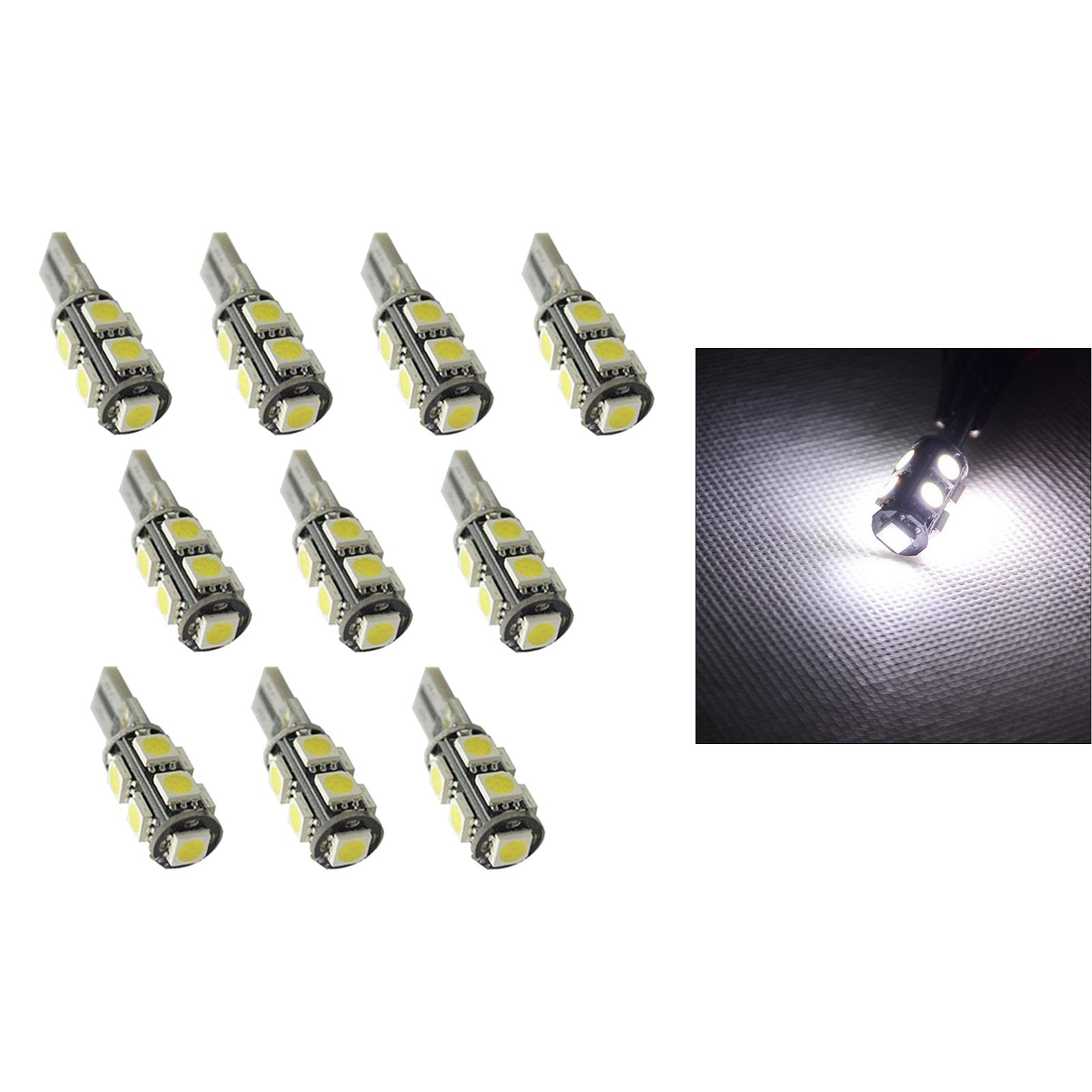 10Pieces W5W T10 Replacement LED Light Bulb for RV Interior Lighting