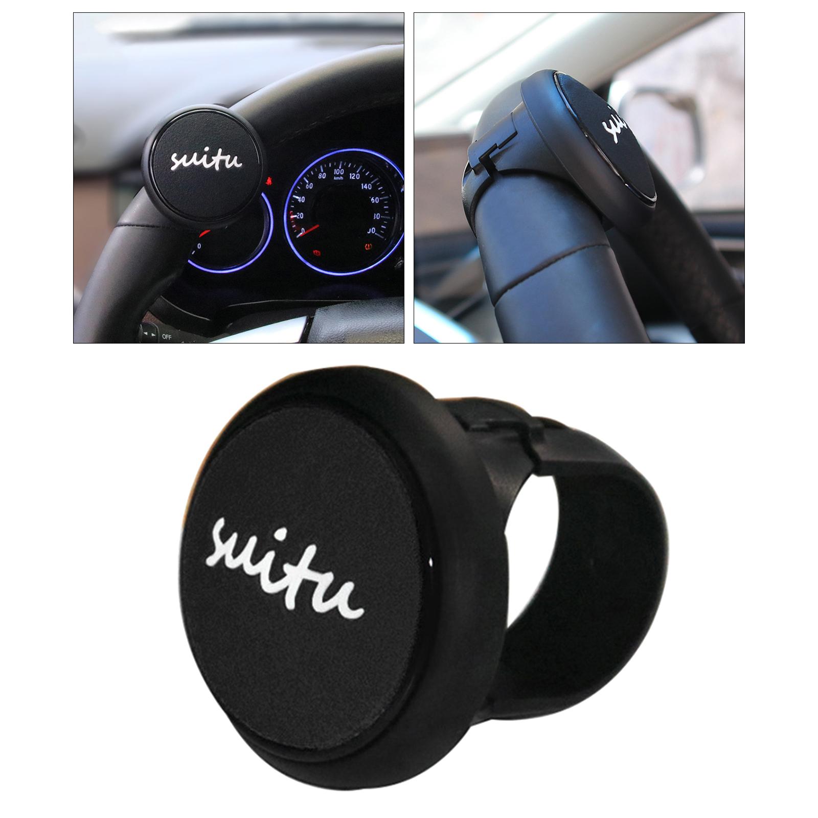 Car Booster Ball Steering Wheel 360 Degree Vehicle Car Styling Truck Black