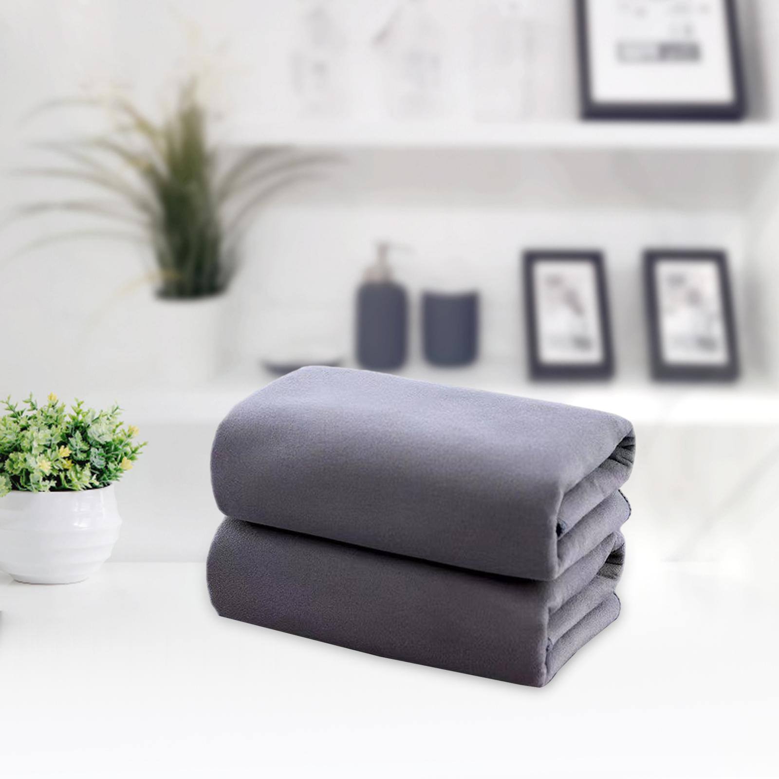 Car Drying Towel Microfiber Cloth 12x23.6inch Washable for Home Kitchen 2 Pieces