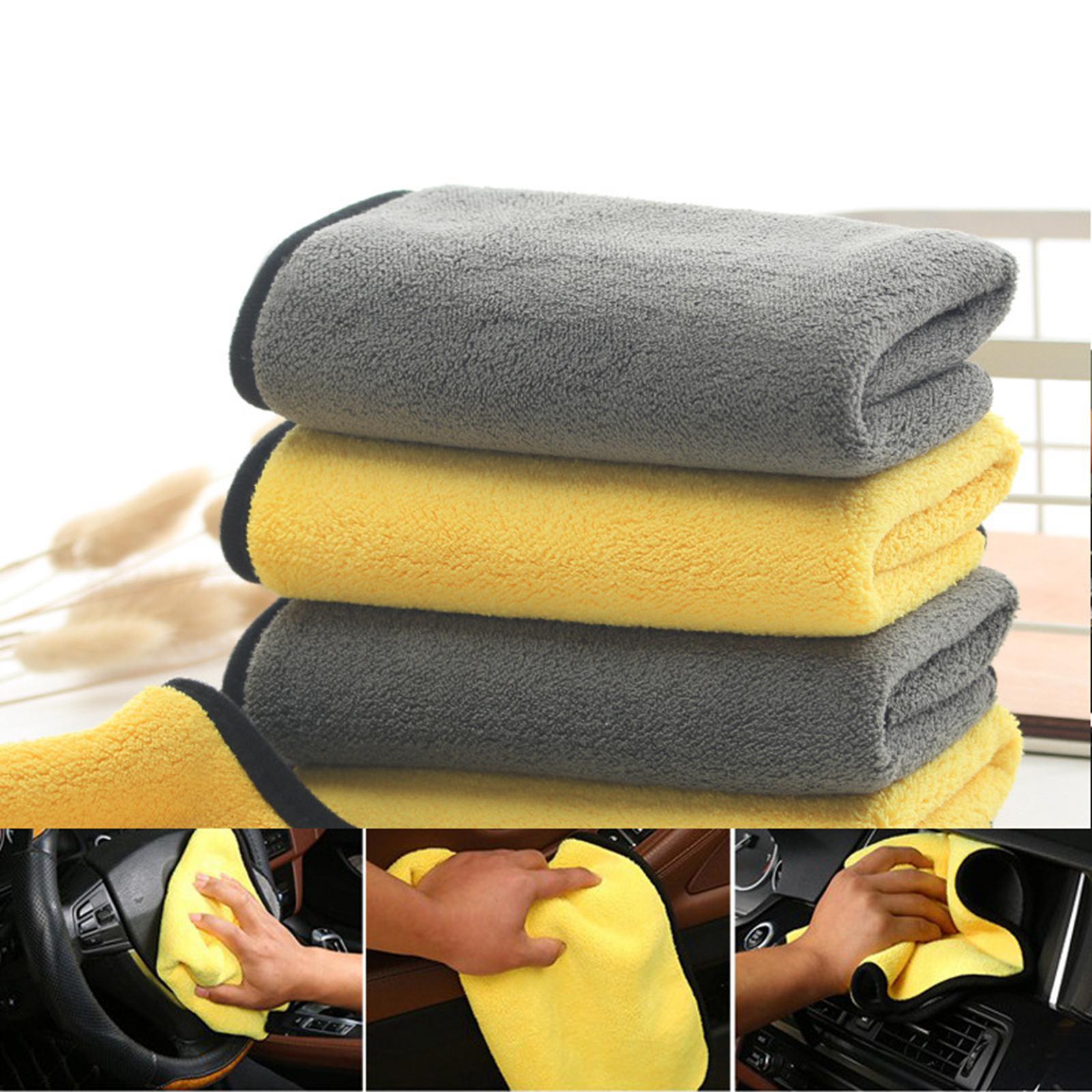 Microfiber Cleaning Cloth Microfiber Towel for СAr Detailing Suvs House Yellow