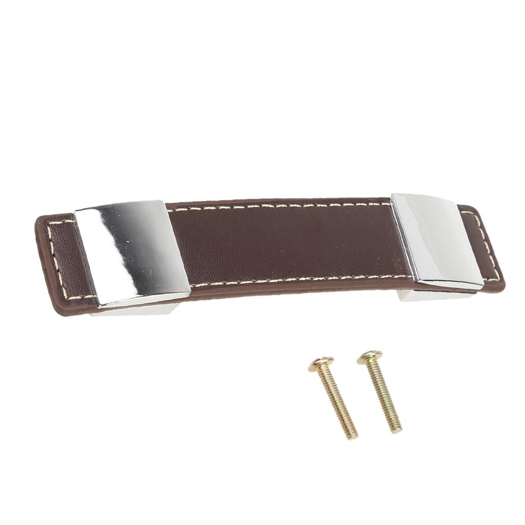 DIY Luggage Handle Replacement Leather Fix Holders Suitcase Box Pull