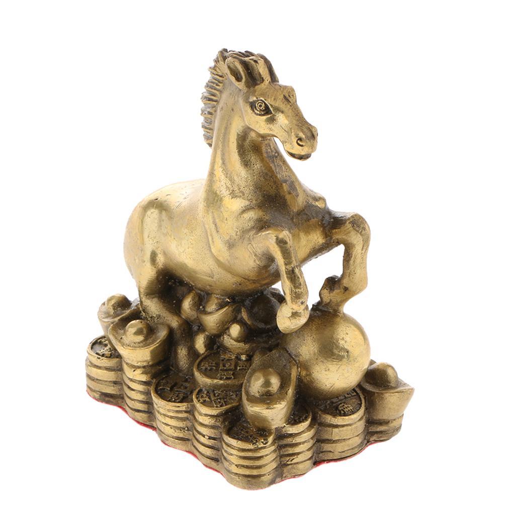Money LUCKY  Fortune Chinese Zodiac Animal  Statue Home 