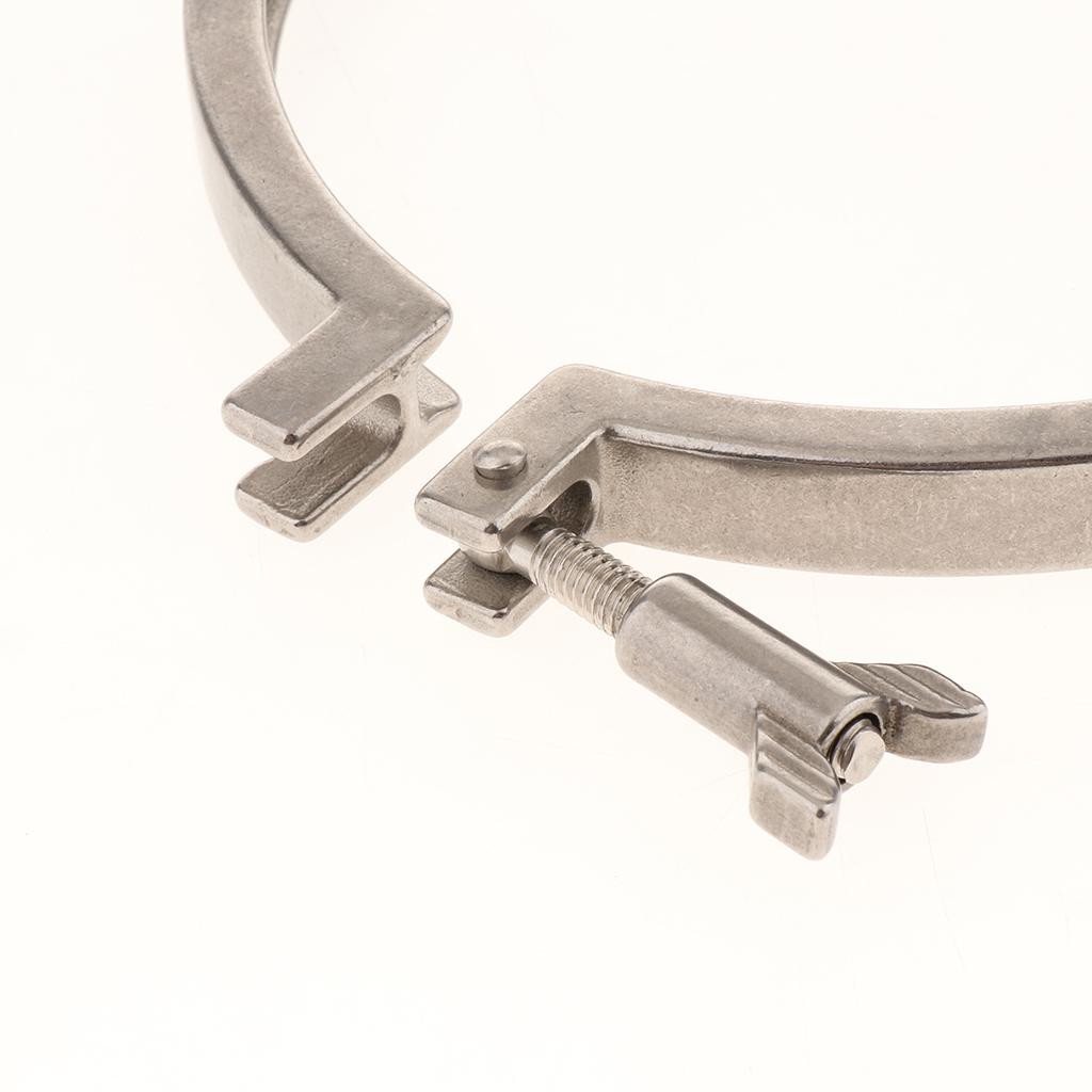 Stainless Steel Sanitary Fitting Clamp For Diary Product Food 183mm