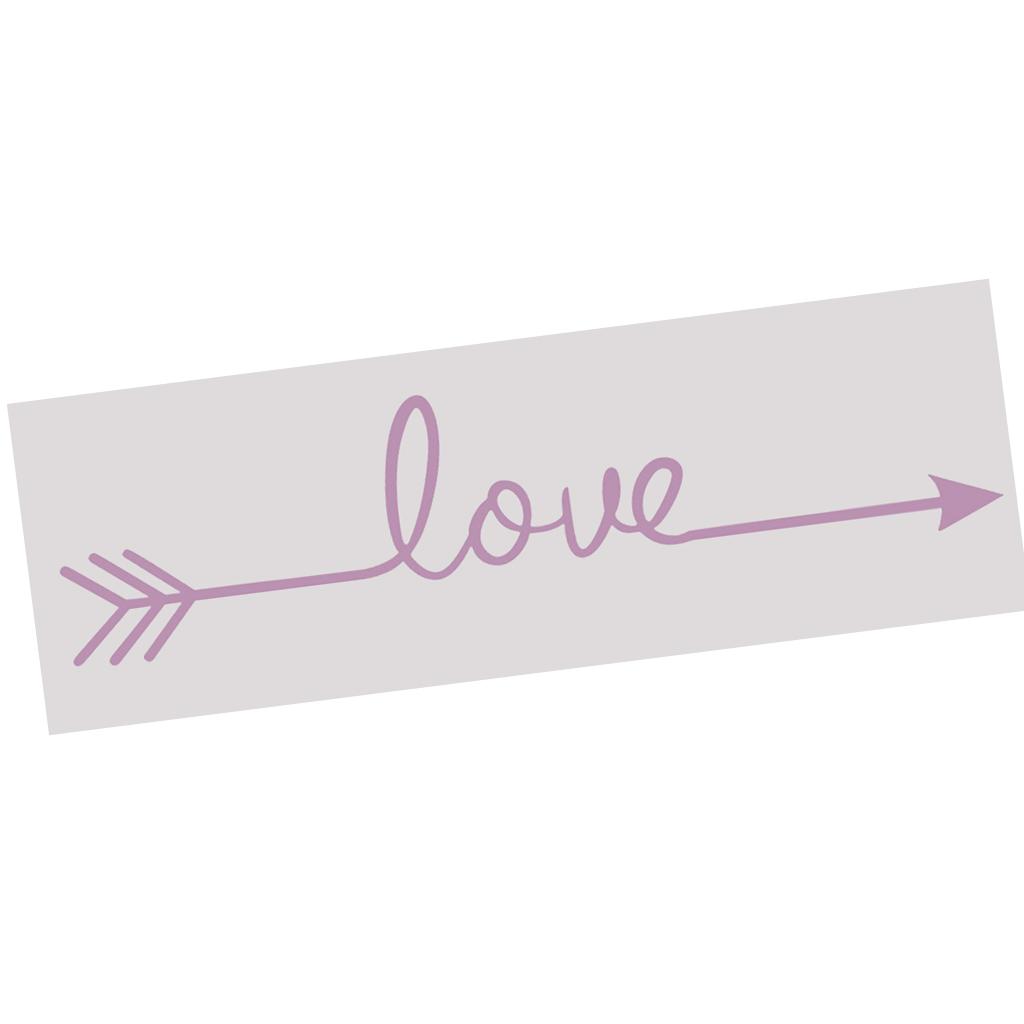 LOVE Wall Sticker Wallpaper Wedding Backdrop Sticker Mural Wall Poster Purple 