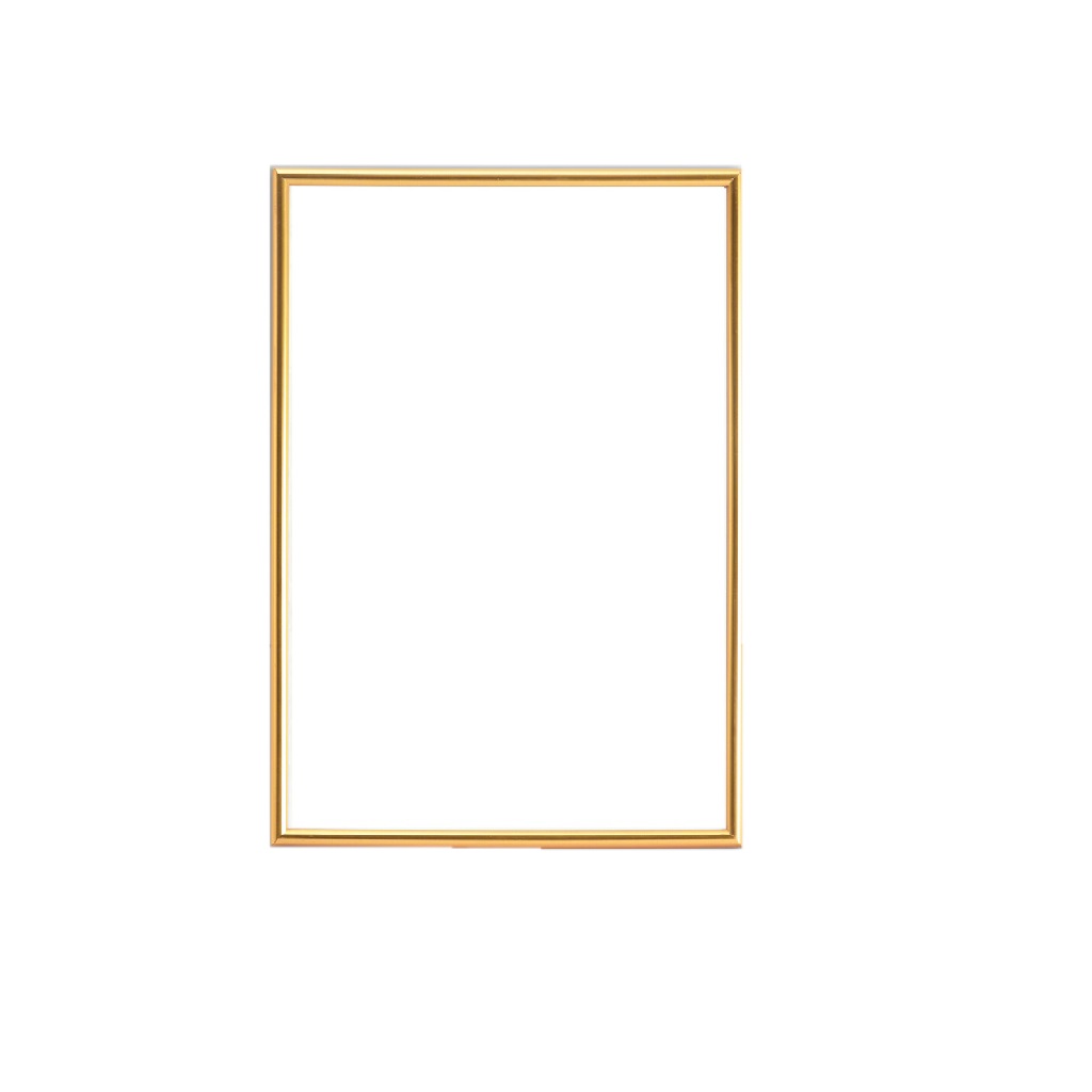 A3 12x17inch Photo Frame Shell Display Business License Picture Frame Golden