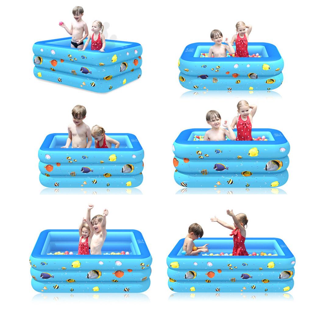 Children'S Inflatable Swimming Pool Inflatable Pool Baby Paddling Pool 150cm