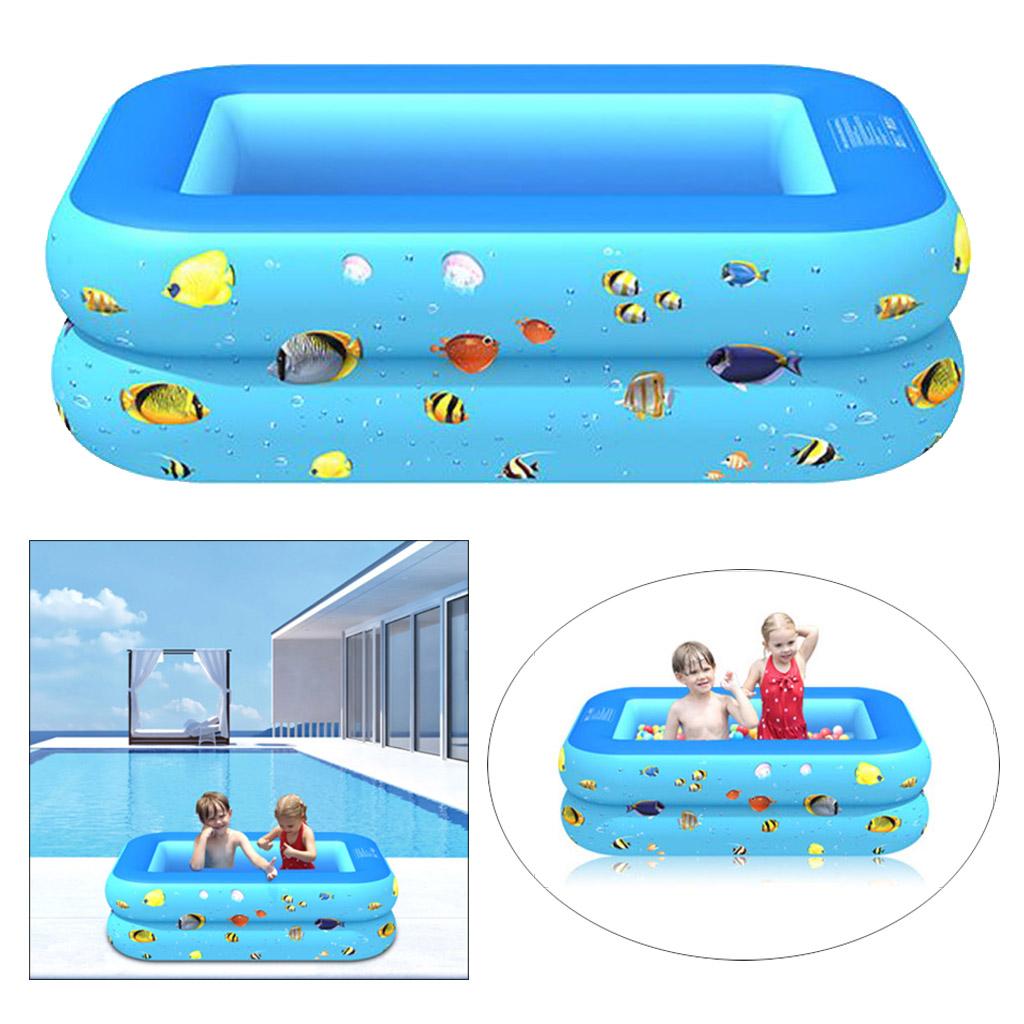 Children'S Inflatable Swimming Pool Inflatable Pool Baby Paddling Pool 130cm