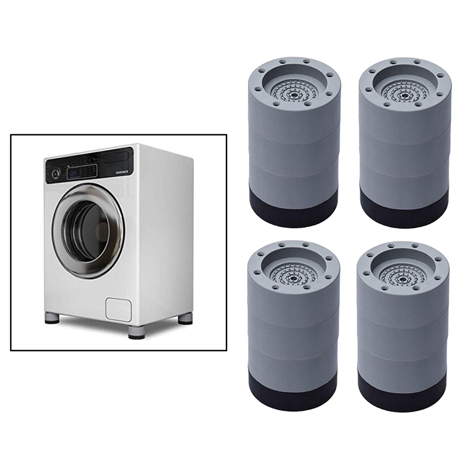 Anti Vibration Pads Washer Dryer Machines Reduce Noise Walking Gray 8.5cm