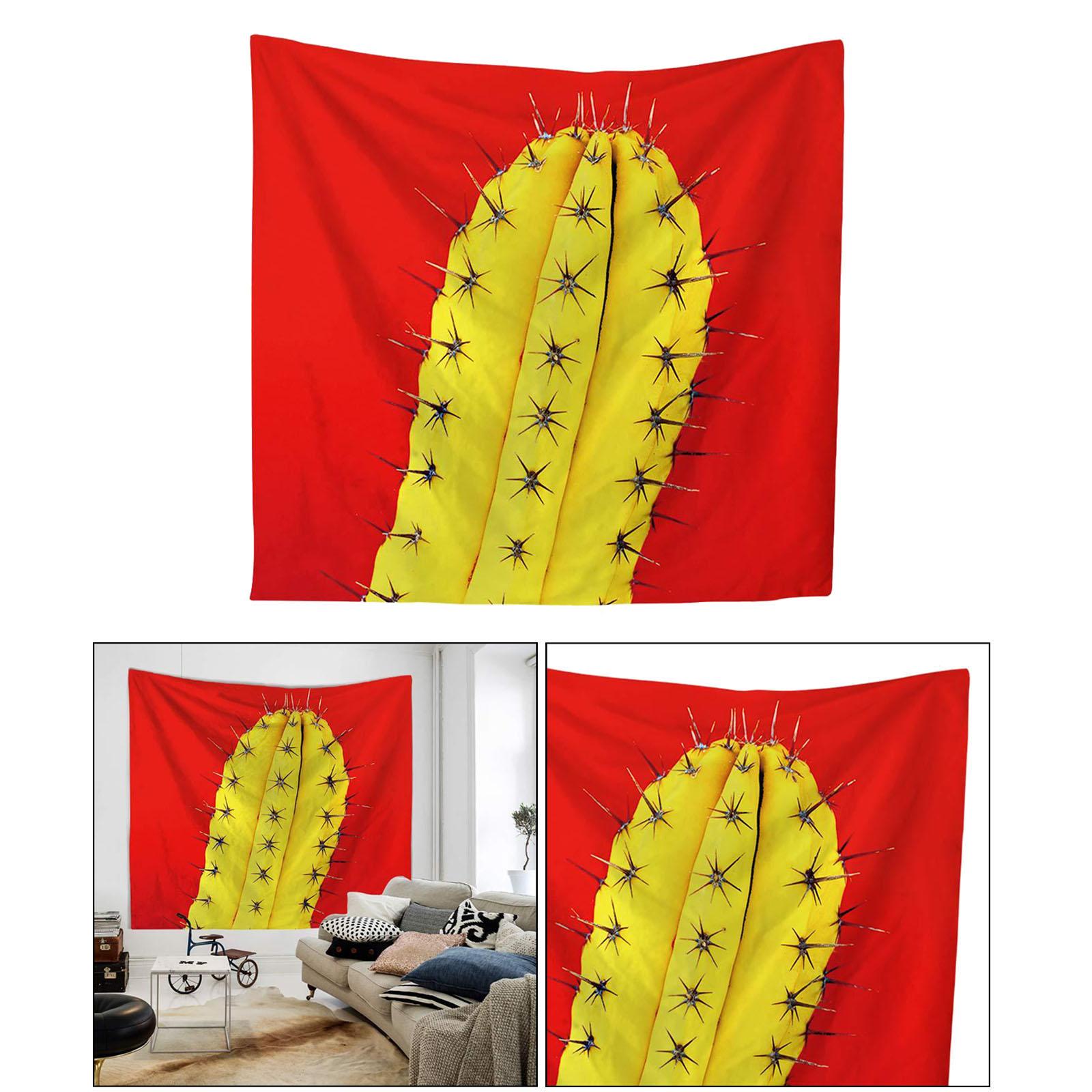 Pineapple Tapestry Fruit Tapestry Landscape Wall Hanging Red 150X130cm