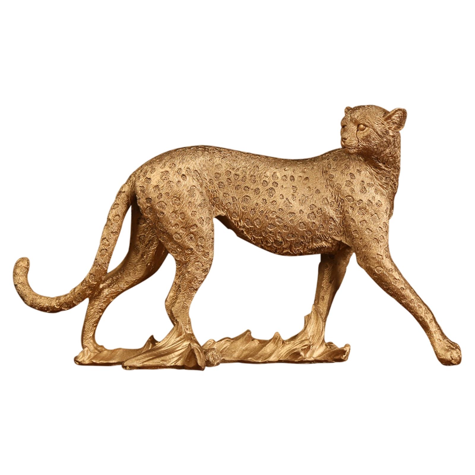Cheetah Statue Figurine