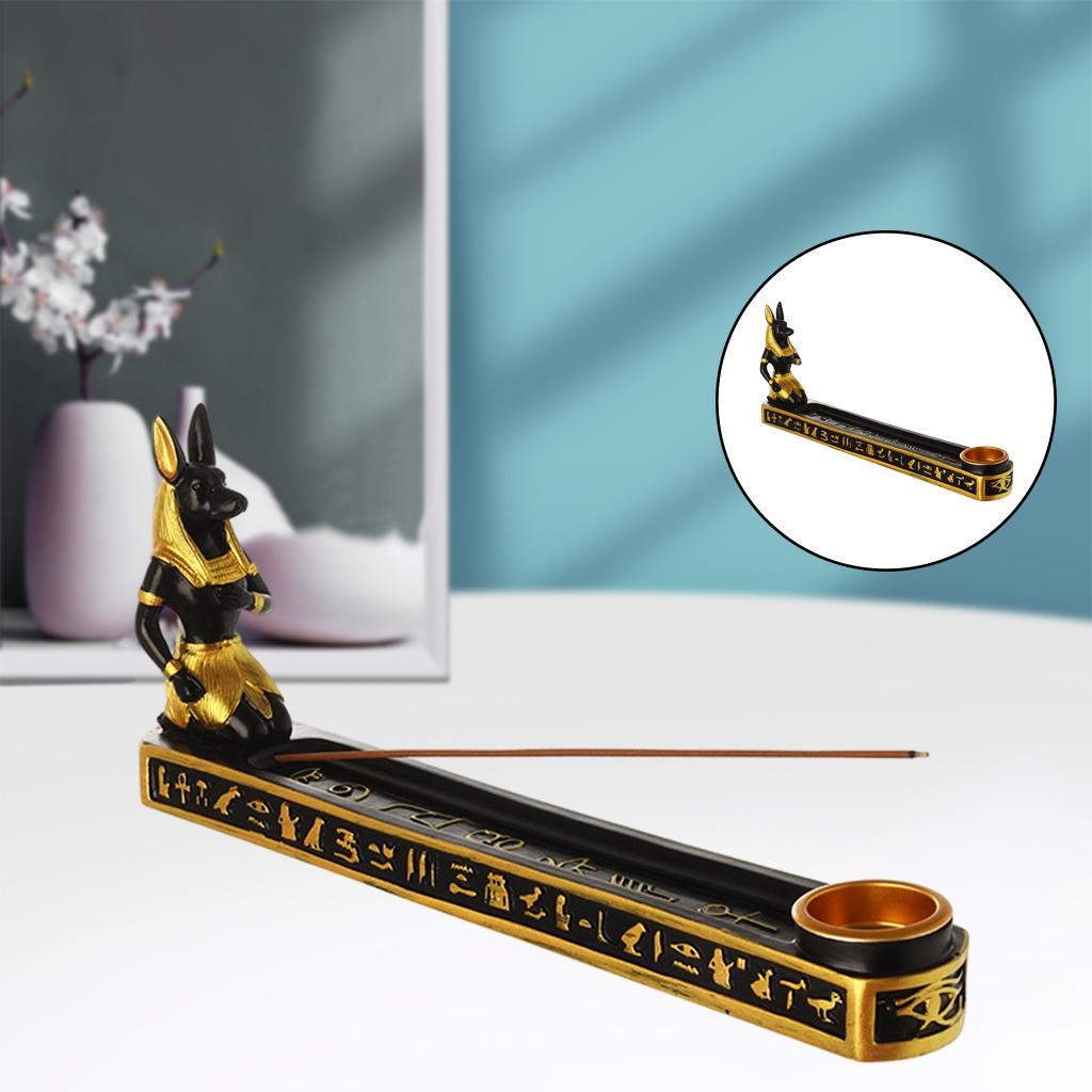 Incense Burner Board Plate Stick Censer Yoga Room Decor Craftwork Dog God