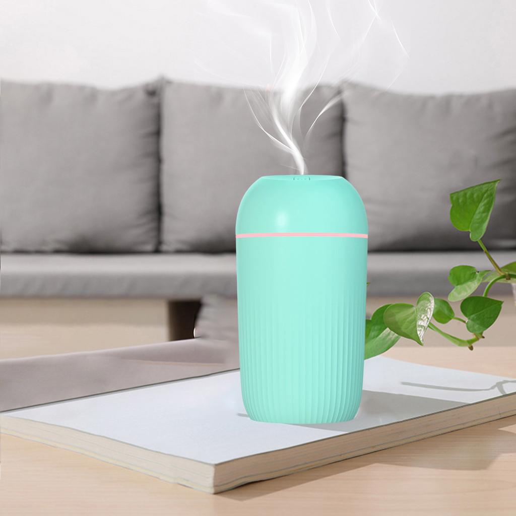 420ml Portable USB Mini Car Home Humidifier Aroma Diffuser Mist  Green